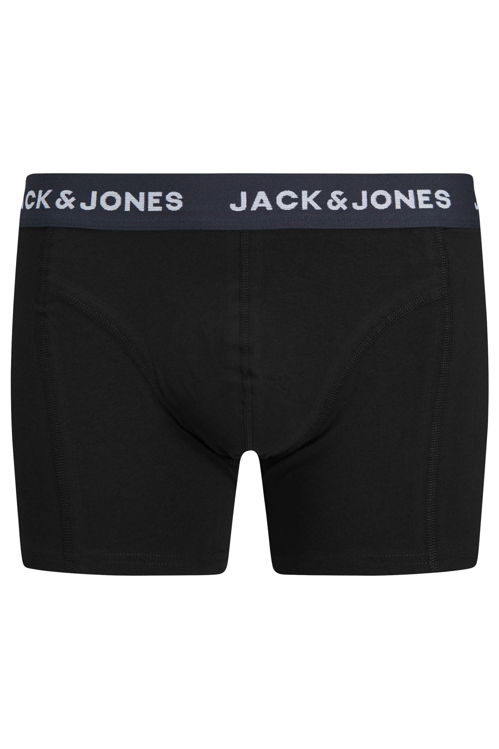JACK & JONES Big & Tall 5 PACK Black 'Oliver' Boxers | BadRhino 10