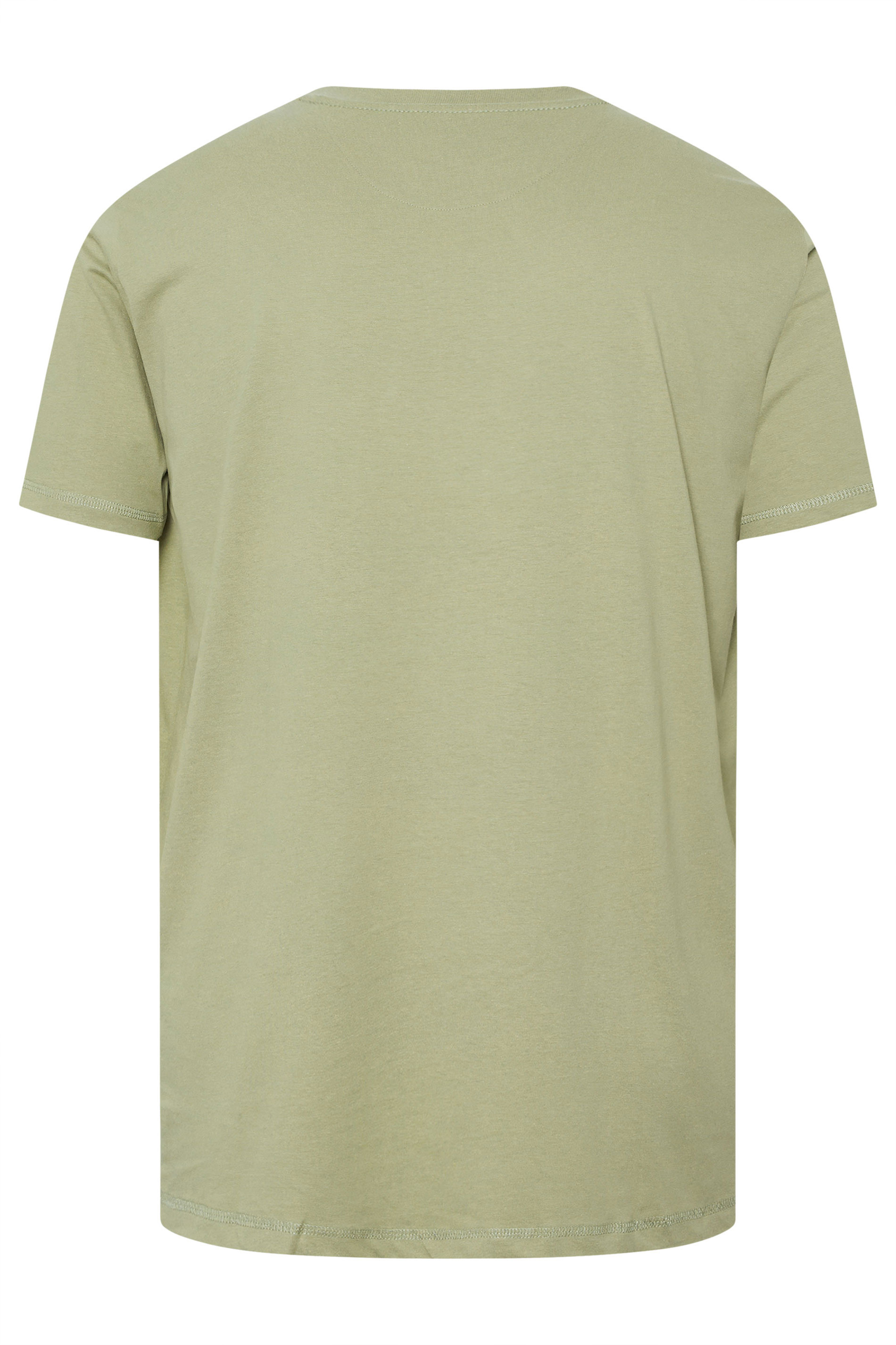 FIRETRAP Big & Tall Green Logo Print T-Shirt | BadRhino 2