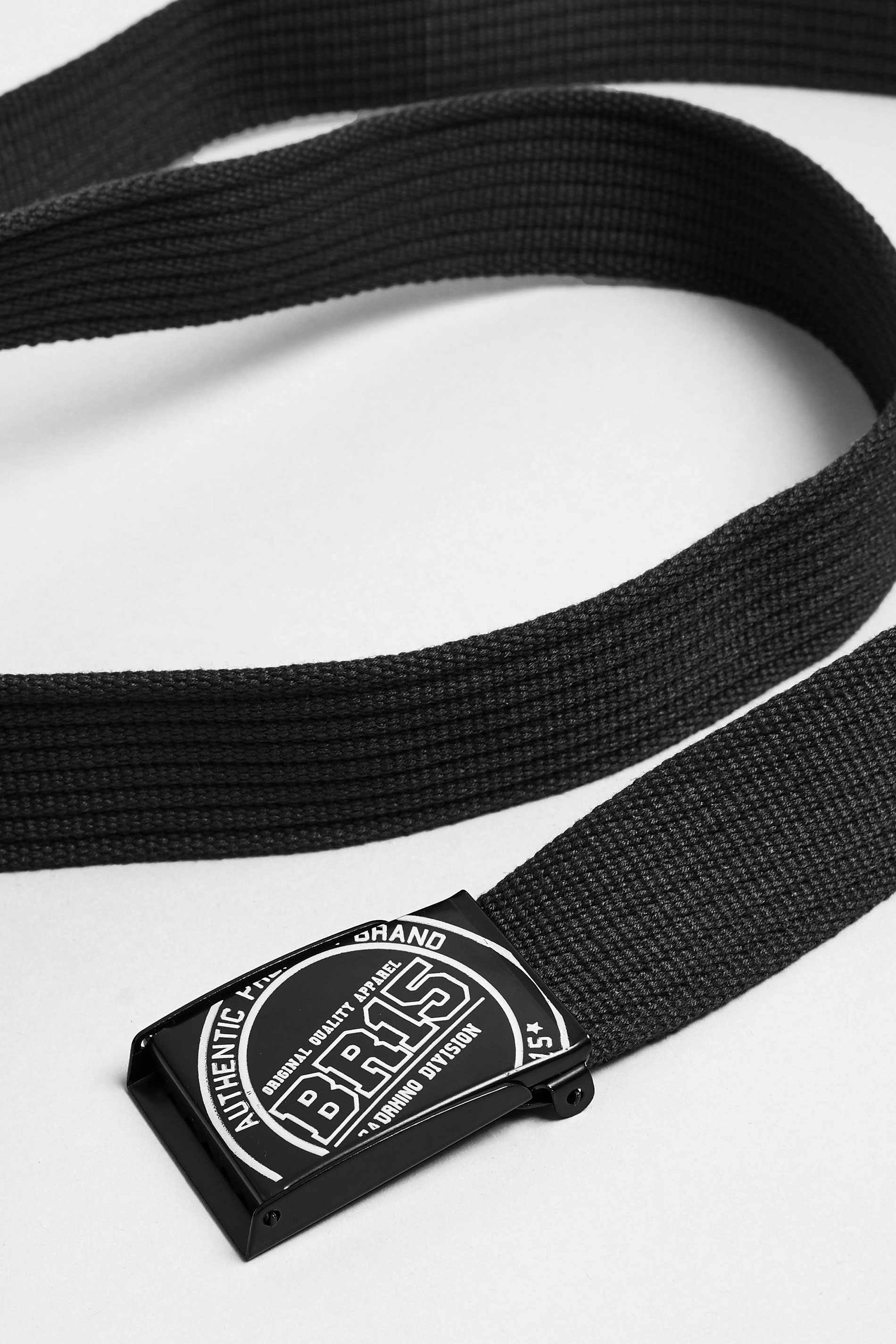 BadRhino Black Ribbed Webbing Belt | BadRhino 3
