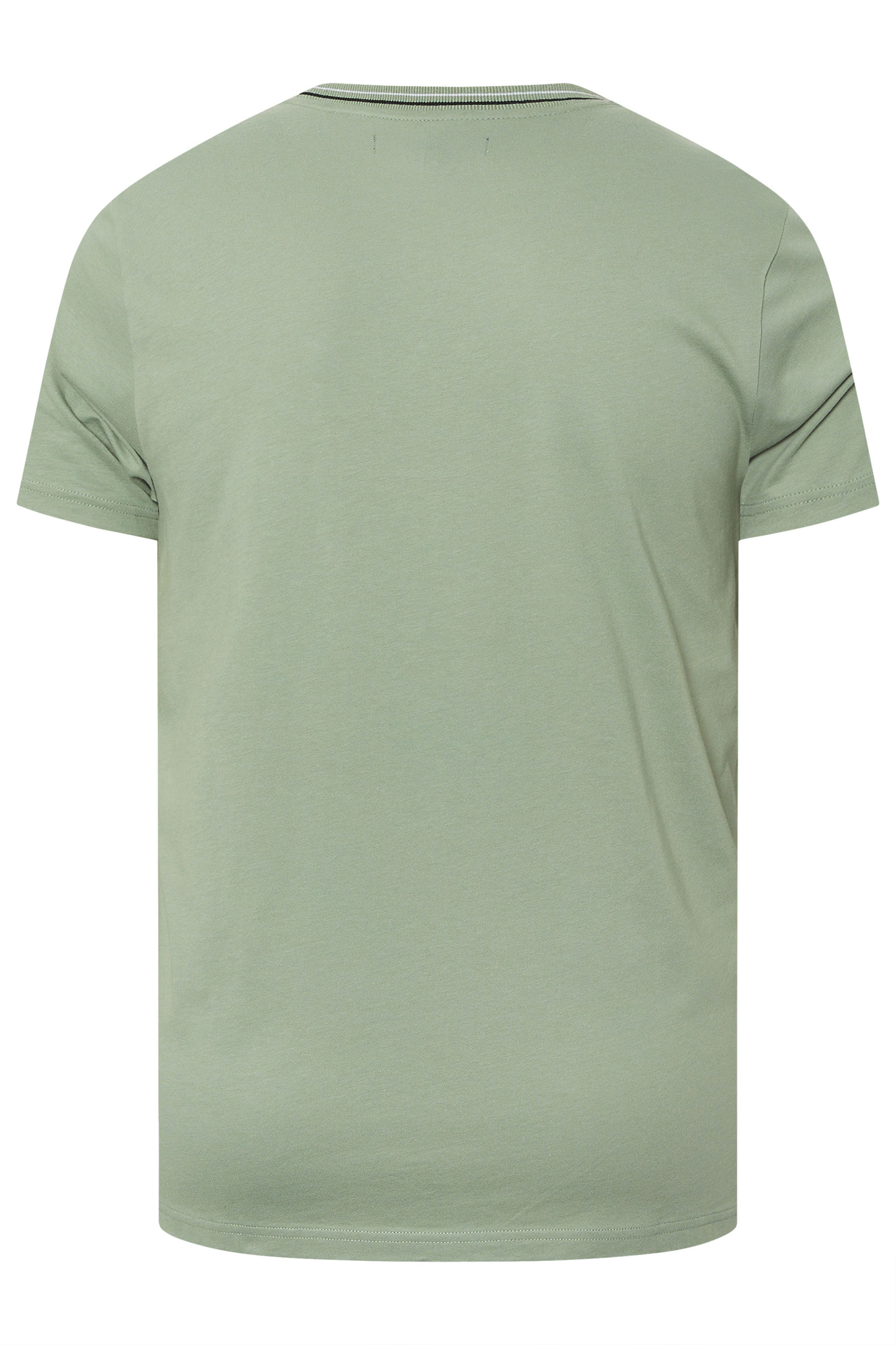 BadRhino Big & Tall Green Cut & Sew T-Shirt | BadRhino 8
