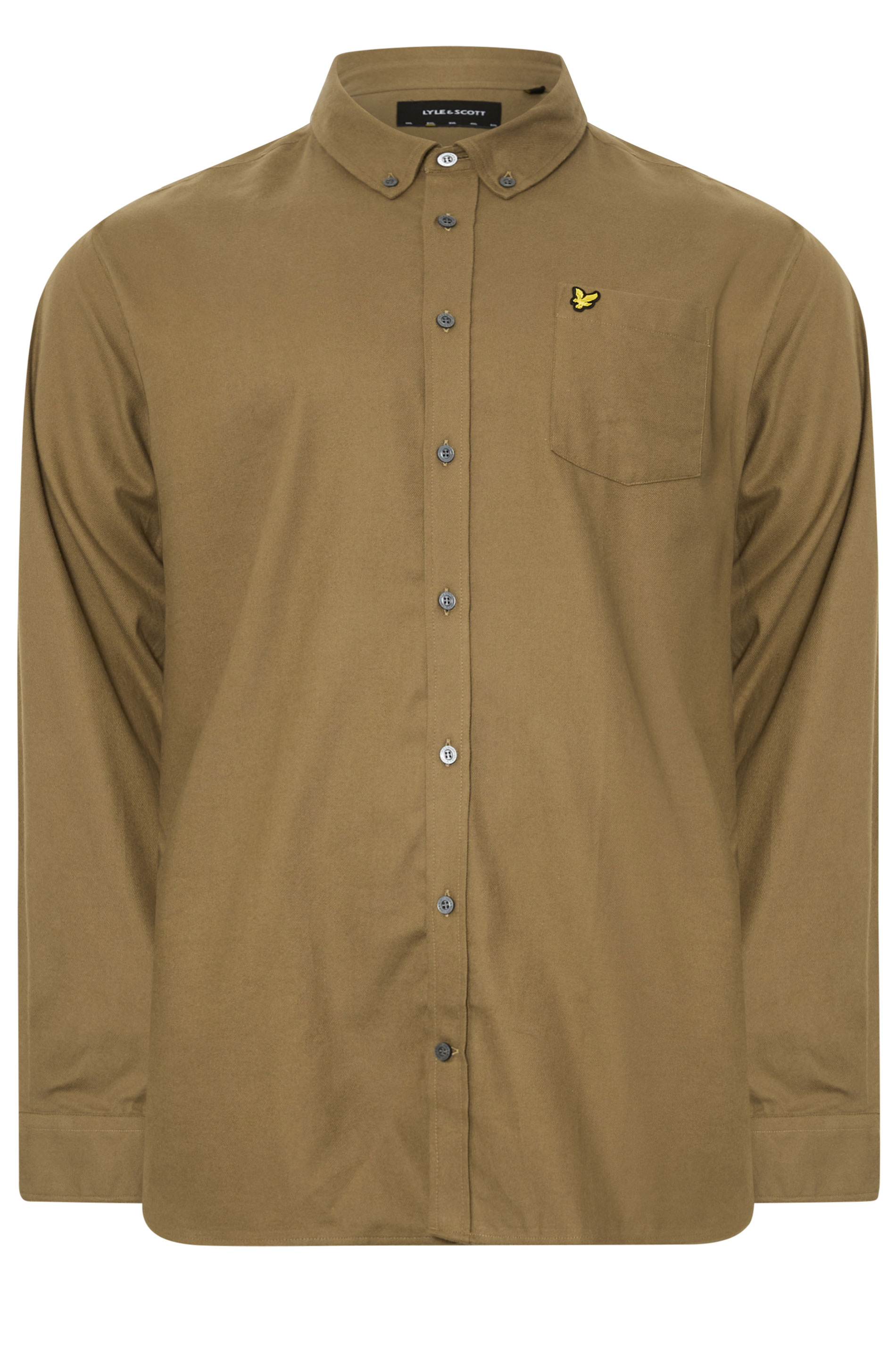LYLE & SCOTT Big & Tall Brown Shirt | BadRhino 3