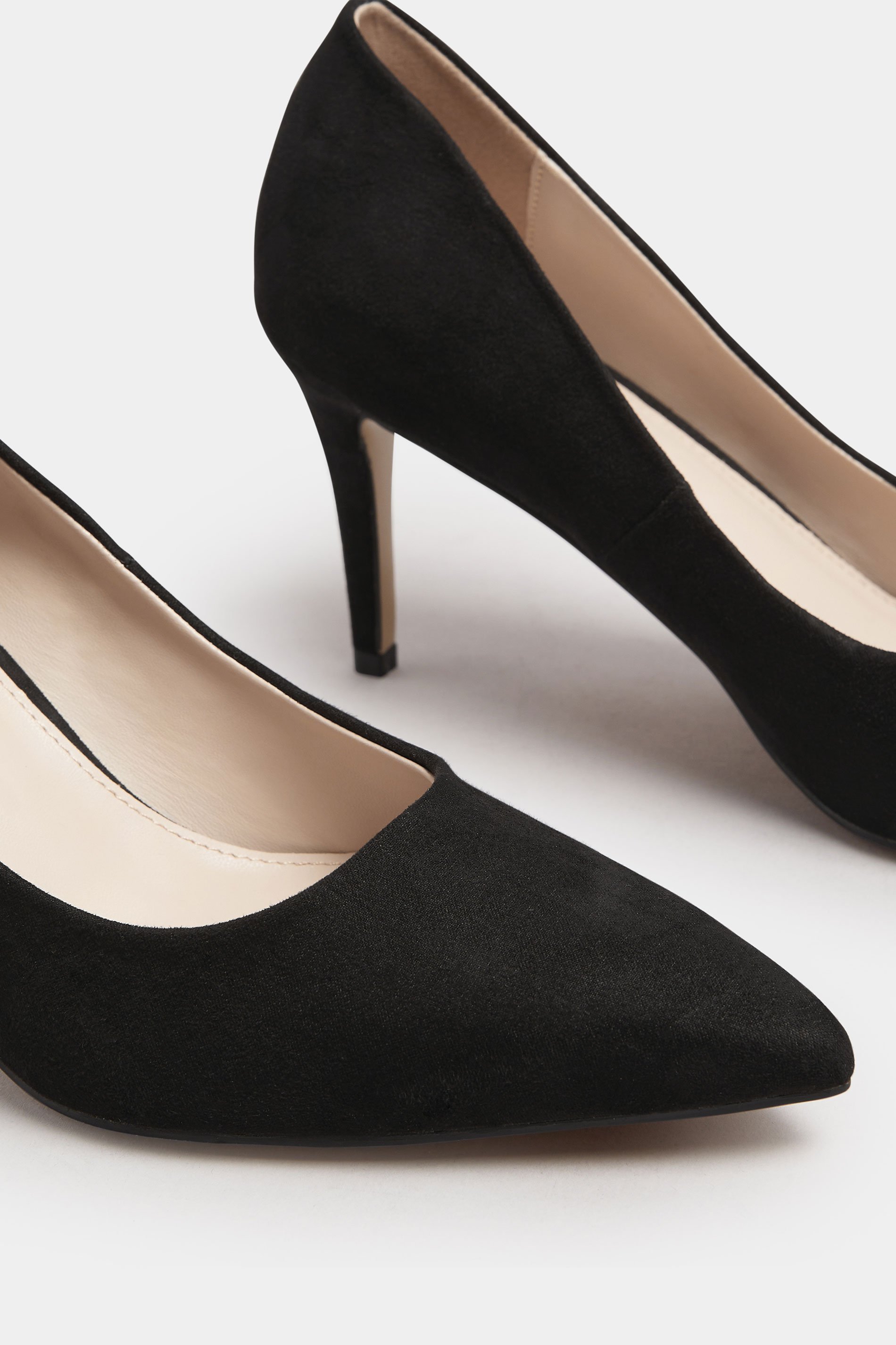 LTS Black Point Court Shoe in Standard Fit | Long Tall Sally 5