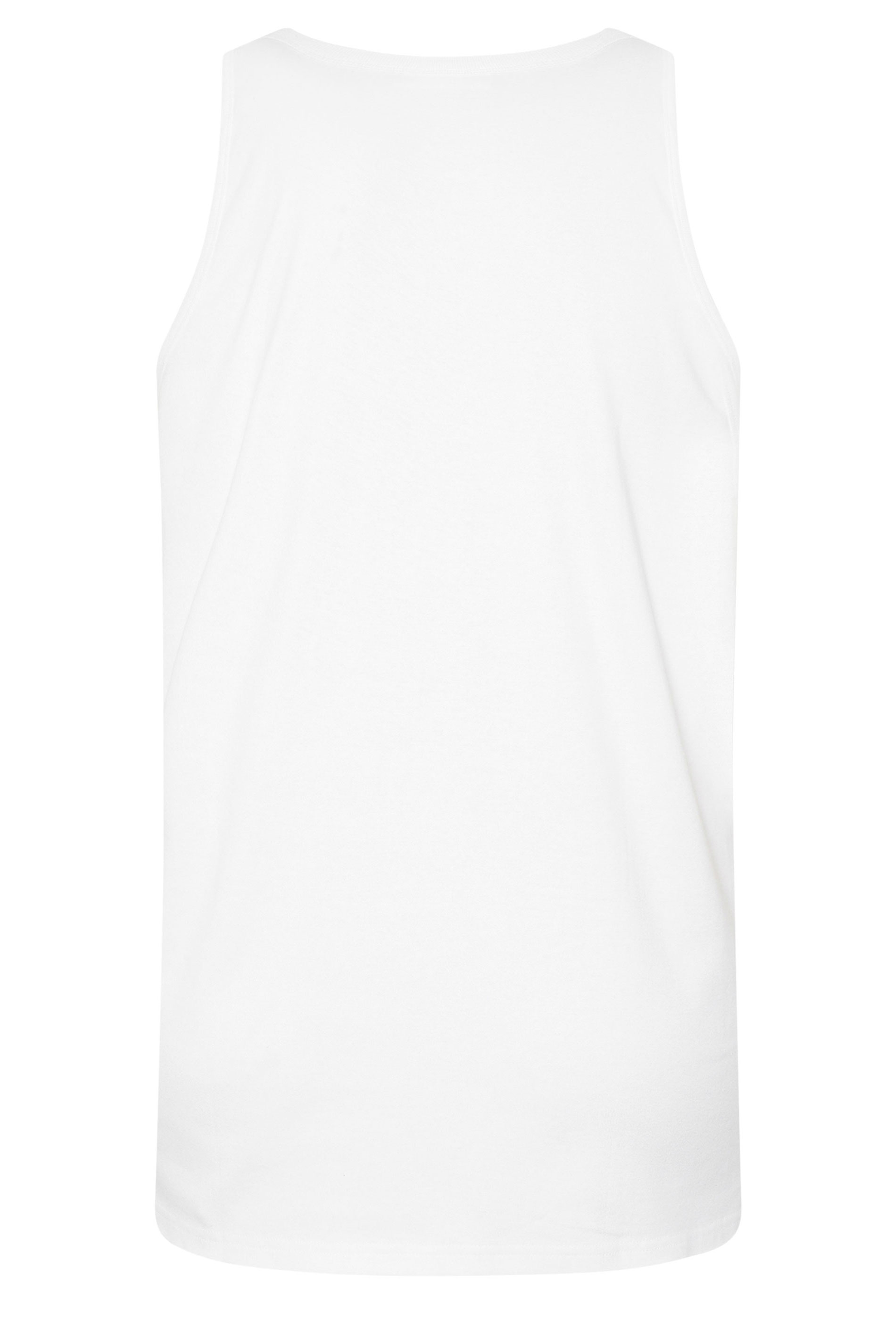 IronRhino Big & Tall White 'Rest Day' Vest | BadRhino 7