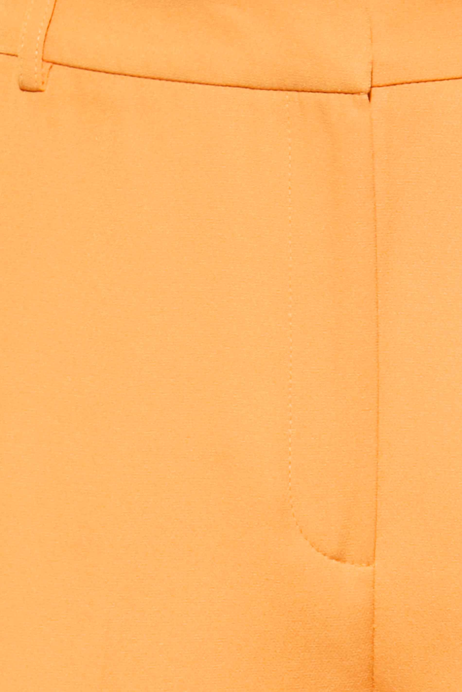  LTS Tall Bright Orange Split Hem Wide Leg Trousers | Long Tall Sally 3