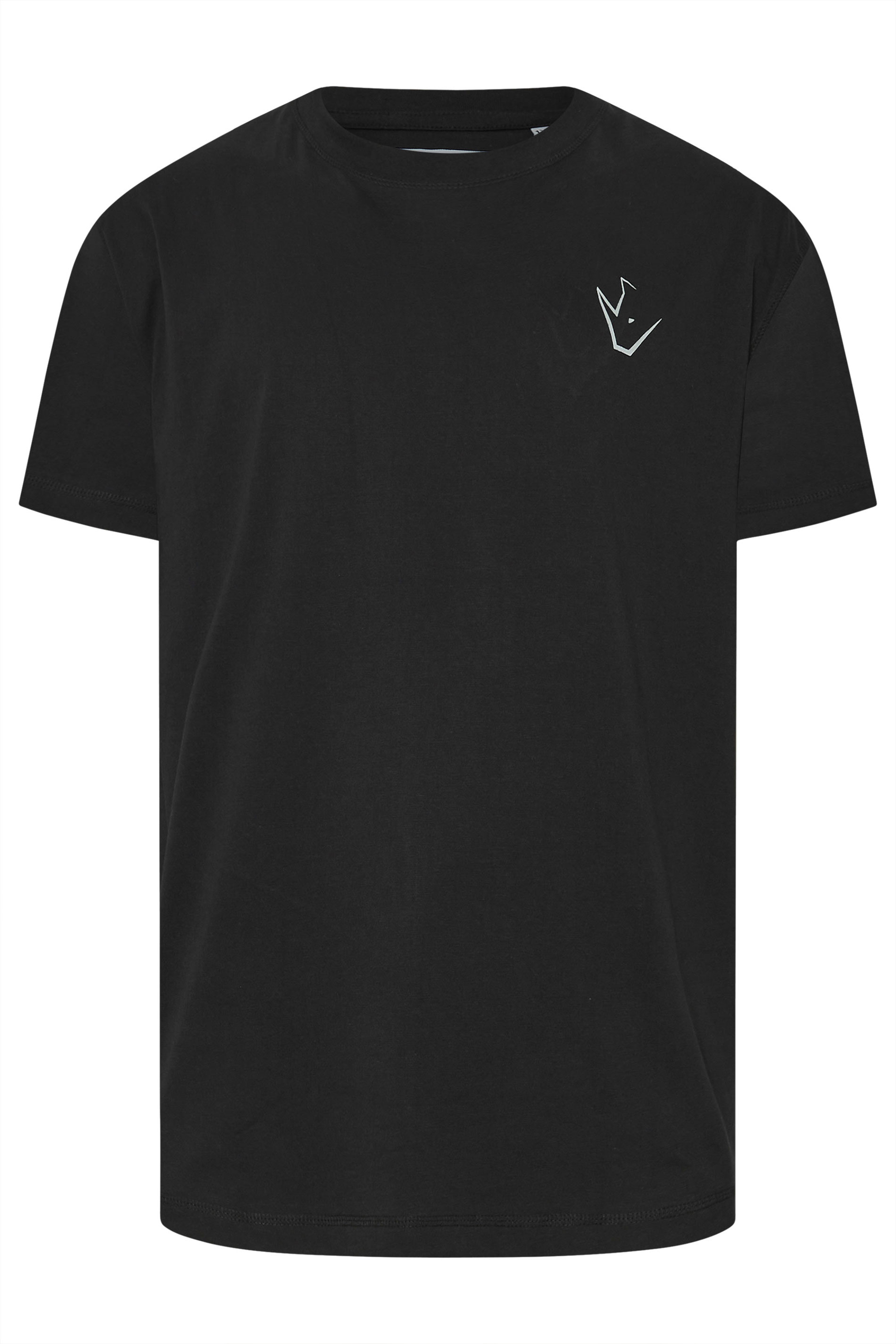 IronRhino Big & Tall Black 'Iron Never Lies' Printed T-Shirt | BadRhino 6