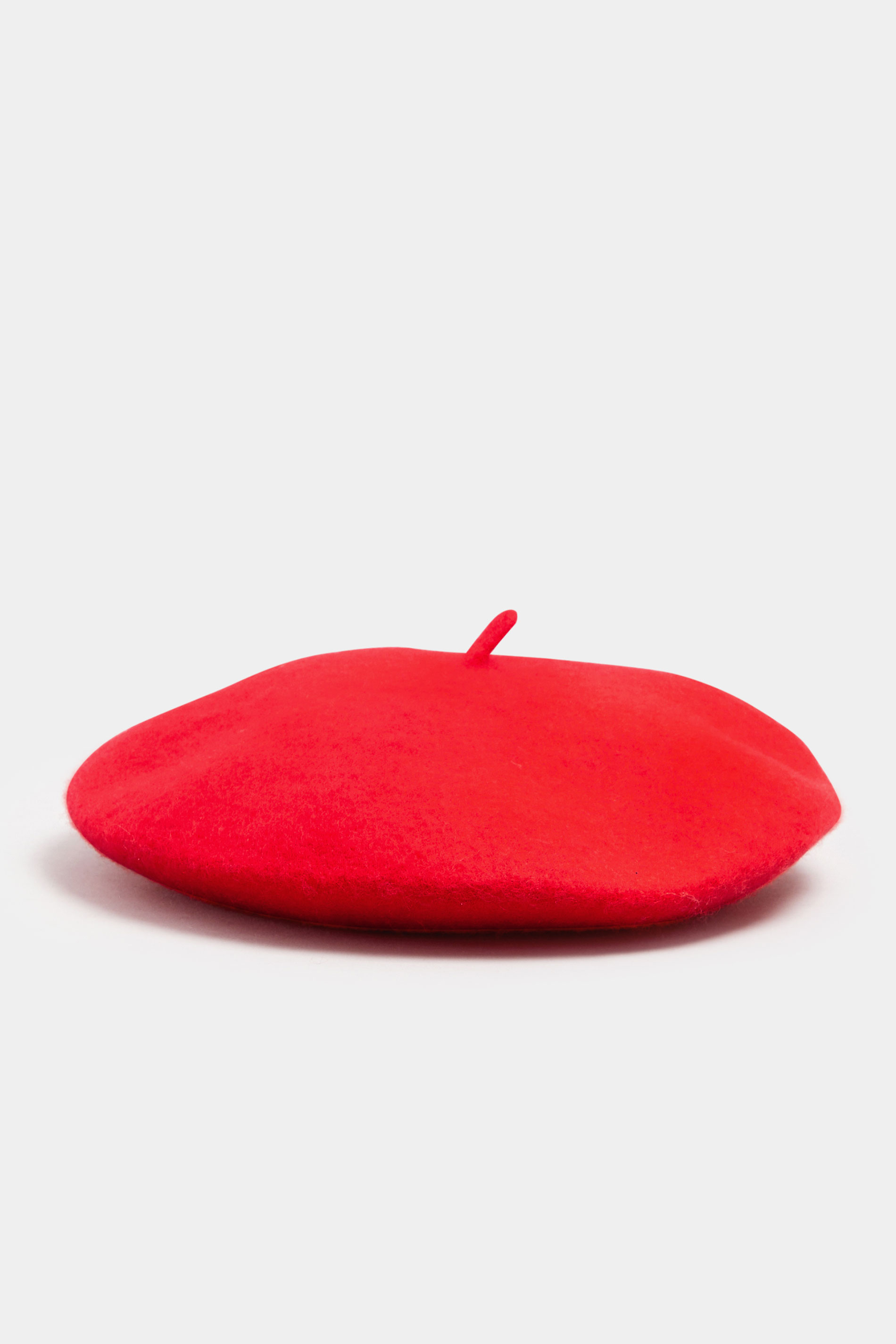 Red Felt Beret | Yours Clothing 2