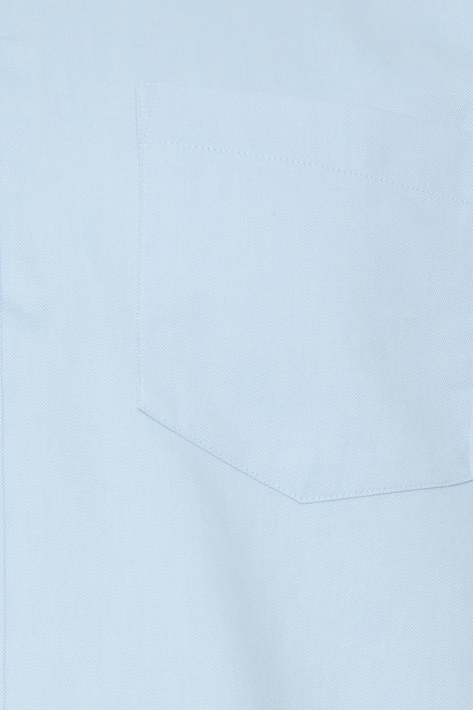 BadRhino Big & Tall Premium Light Blue Short Sleeve Oxford Cotton Shirt | BadRhino 2