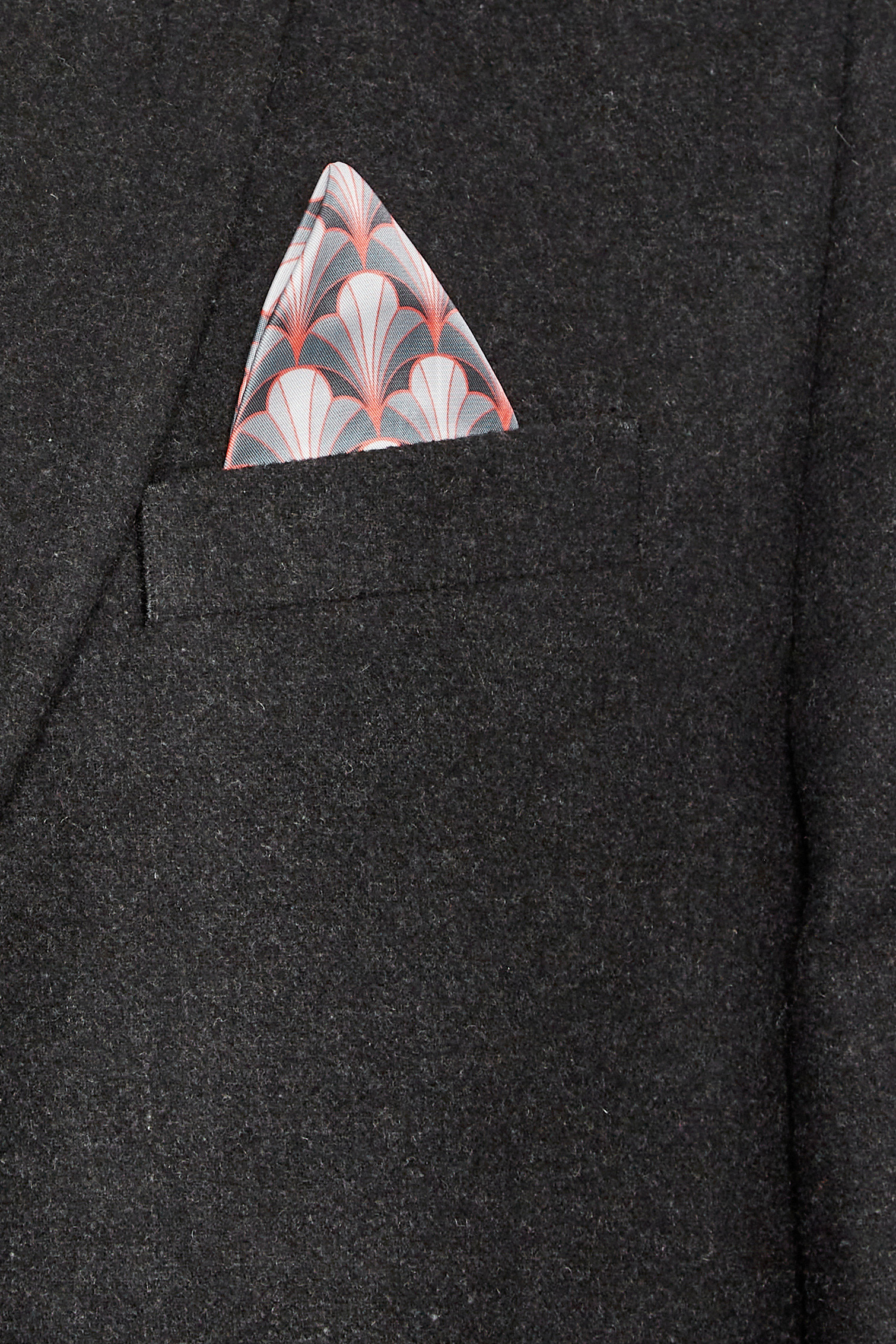 BadRhino Big & Tall Grey Tweed Wool Mix Suit Jacket | BadRhino 7