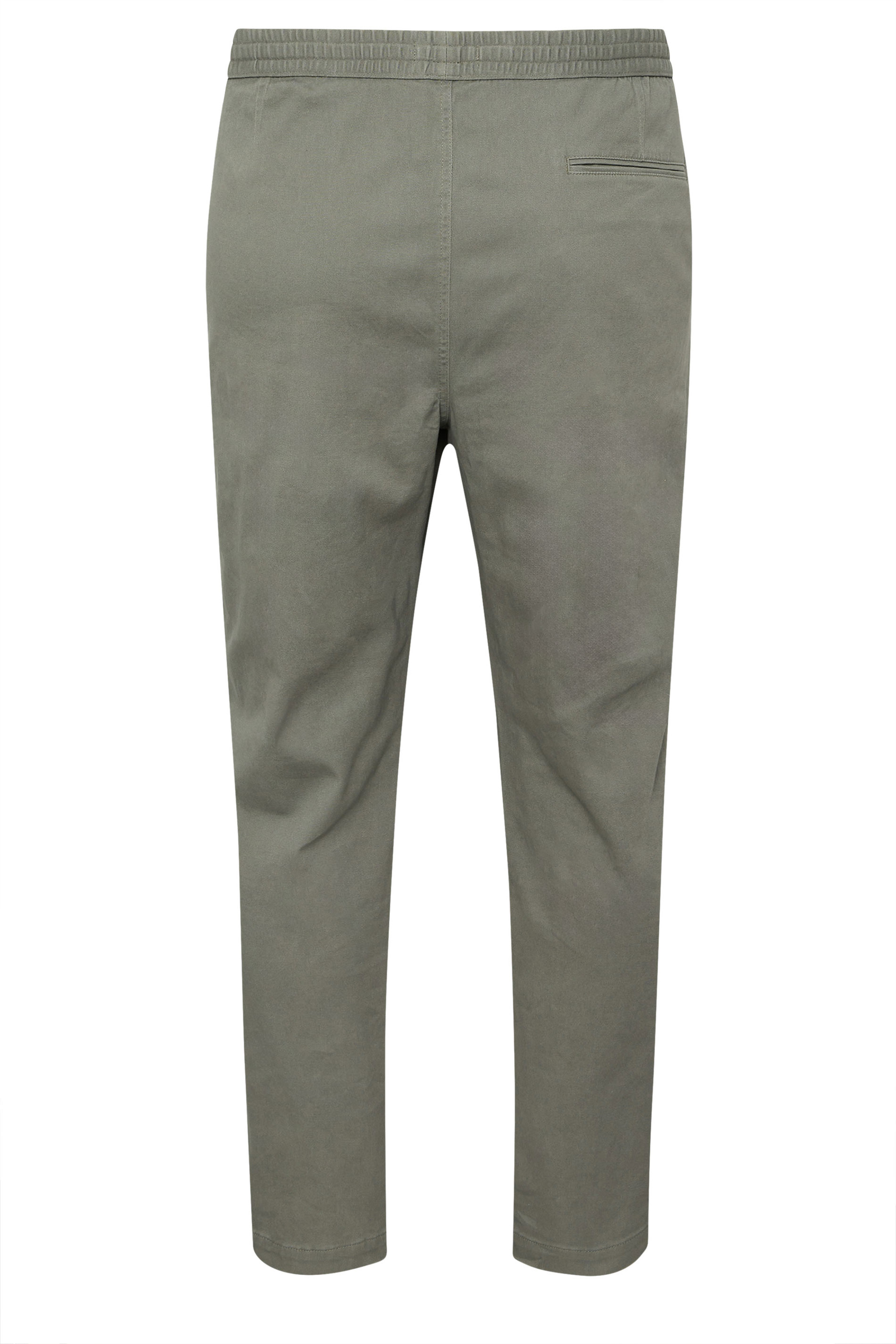 BadRhino Sage Green Elasticated Waist Chinos | BadRhino 7