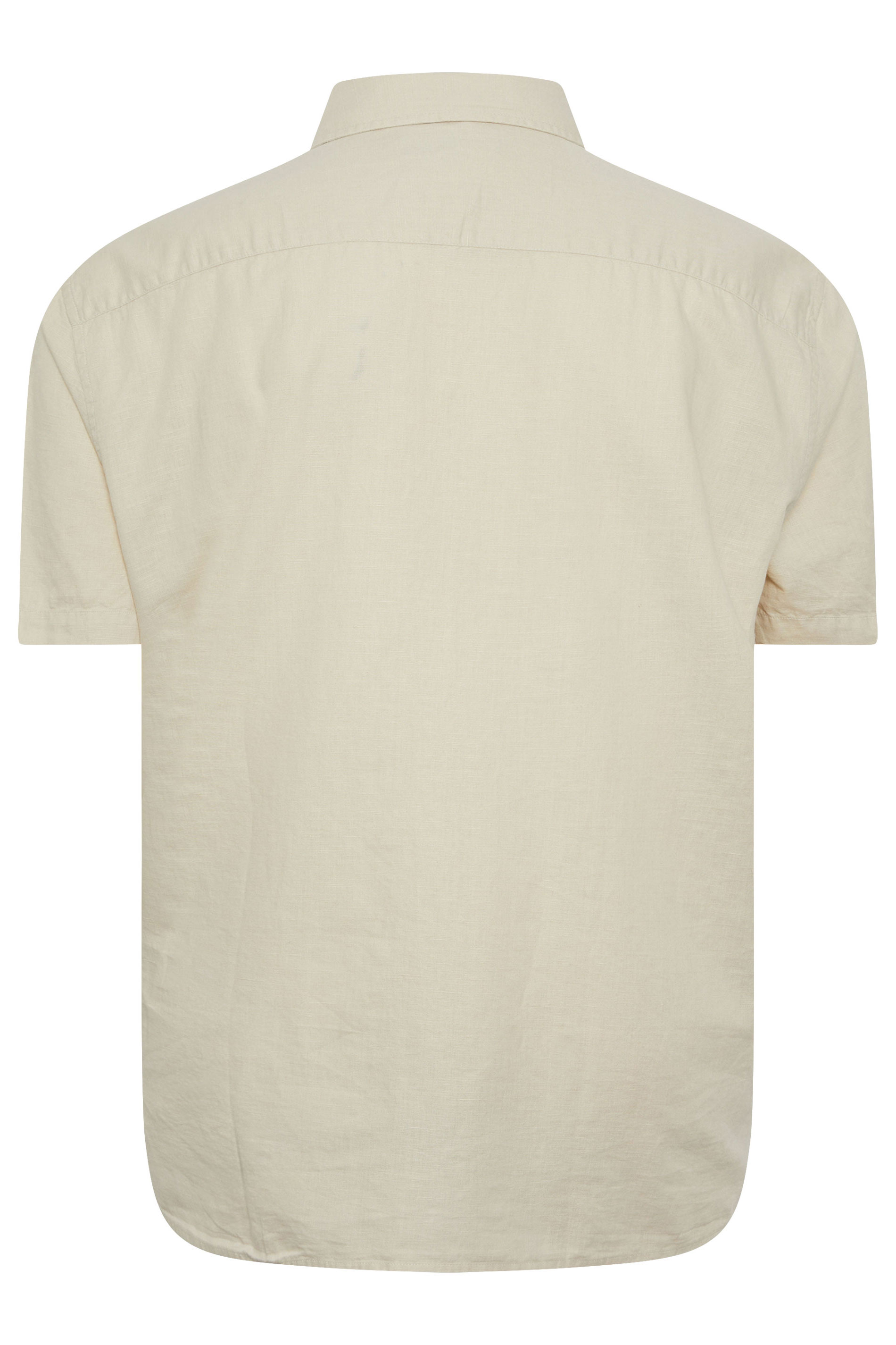 BadRhino Big & Tall Stone Brown Linen Shirt | BadRhino 8