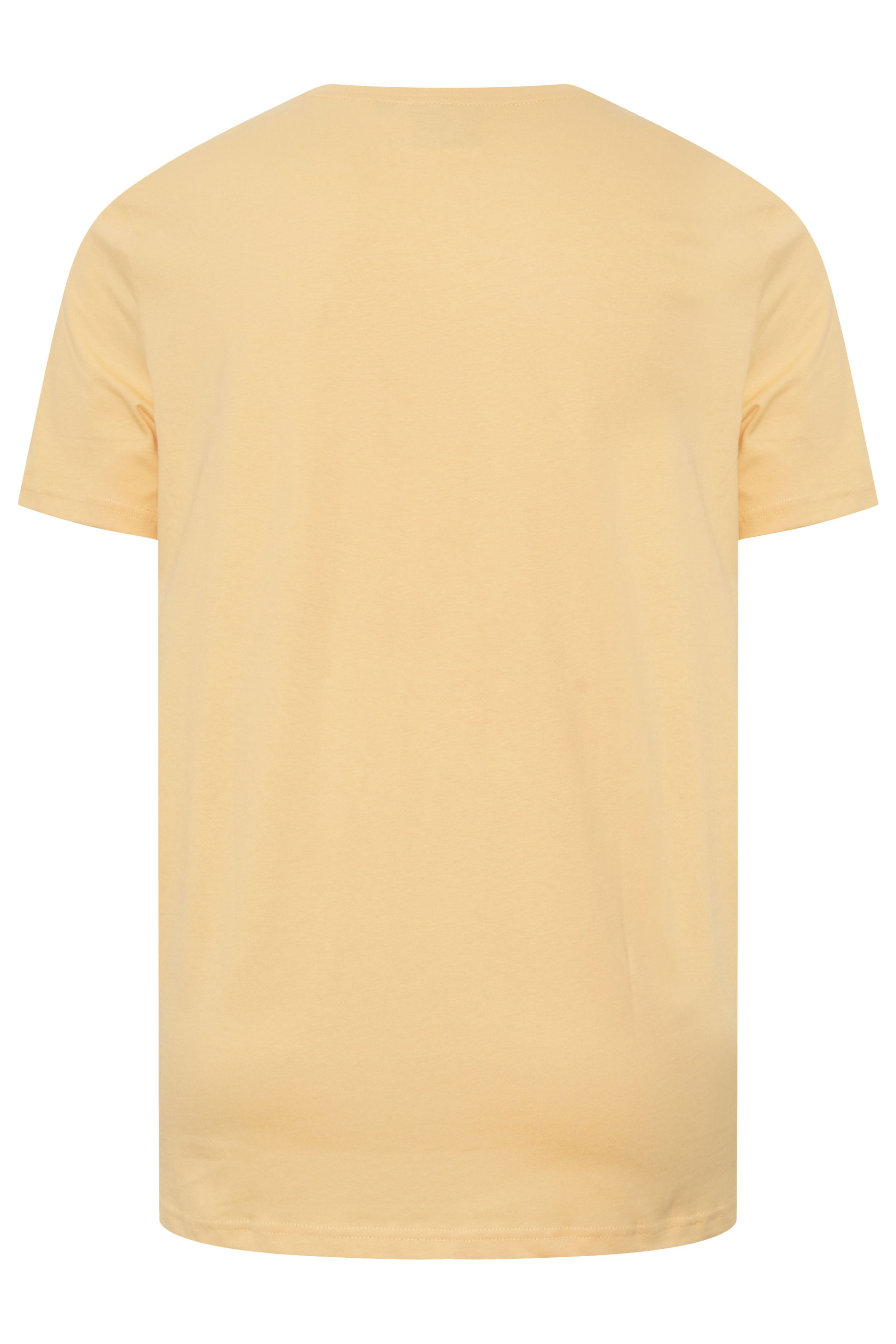 LYLE & SCOTT Big & Tall Sherbet Orange Core T-Shirt | BadRhino 4