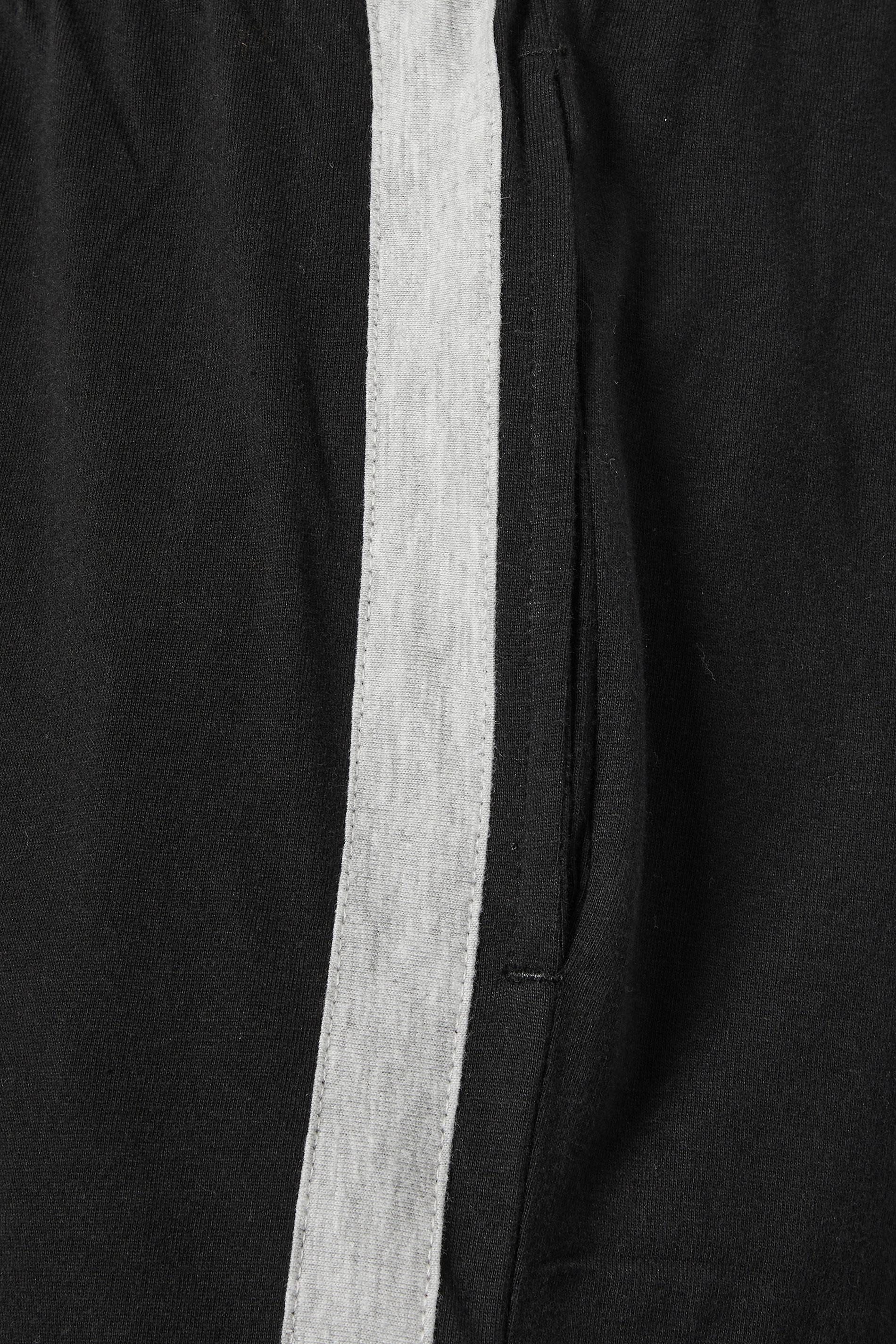 BadRhino Big & Tall Black Lightweight Lounge Shorts | BadRhino 4