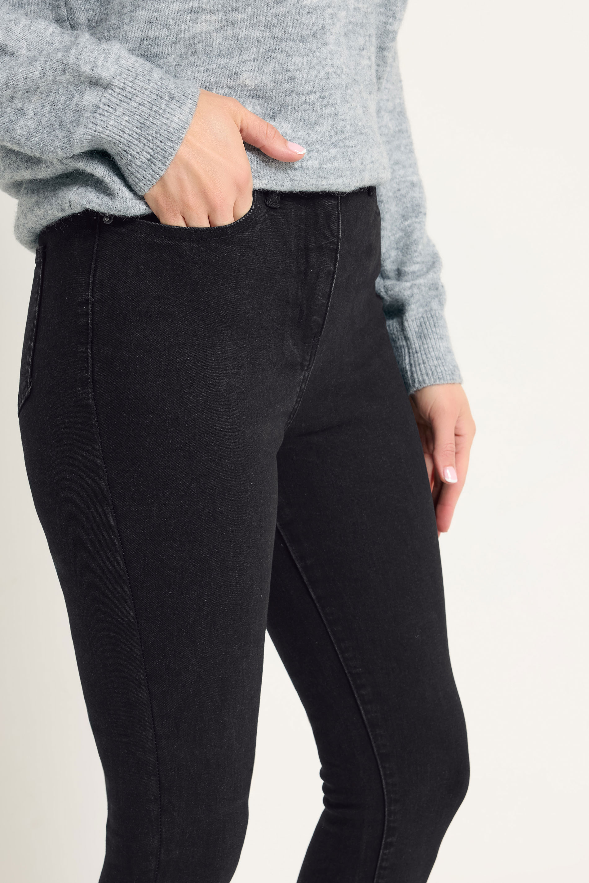 LTS Black AVA Skinny Jean | Long Tall Sally 4