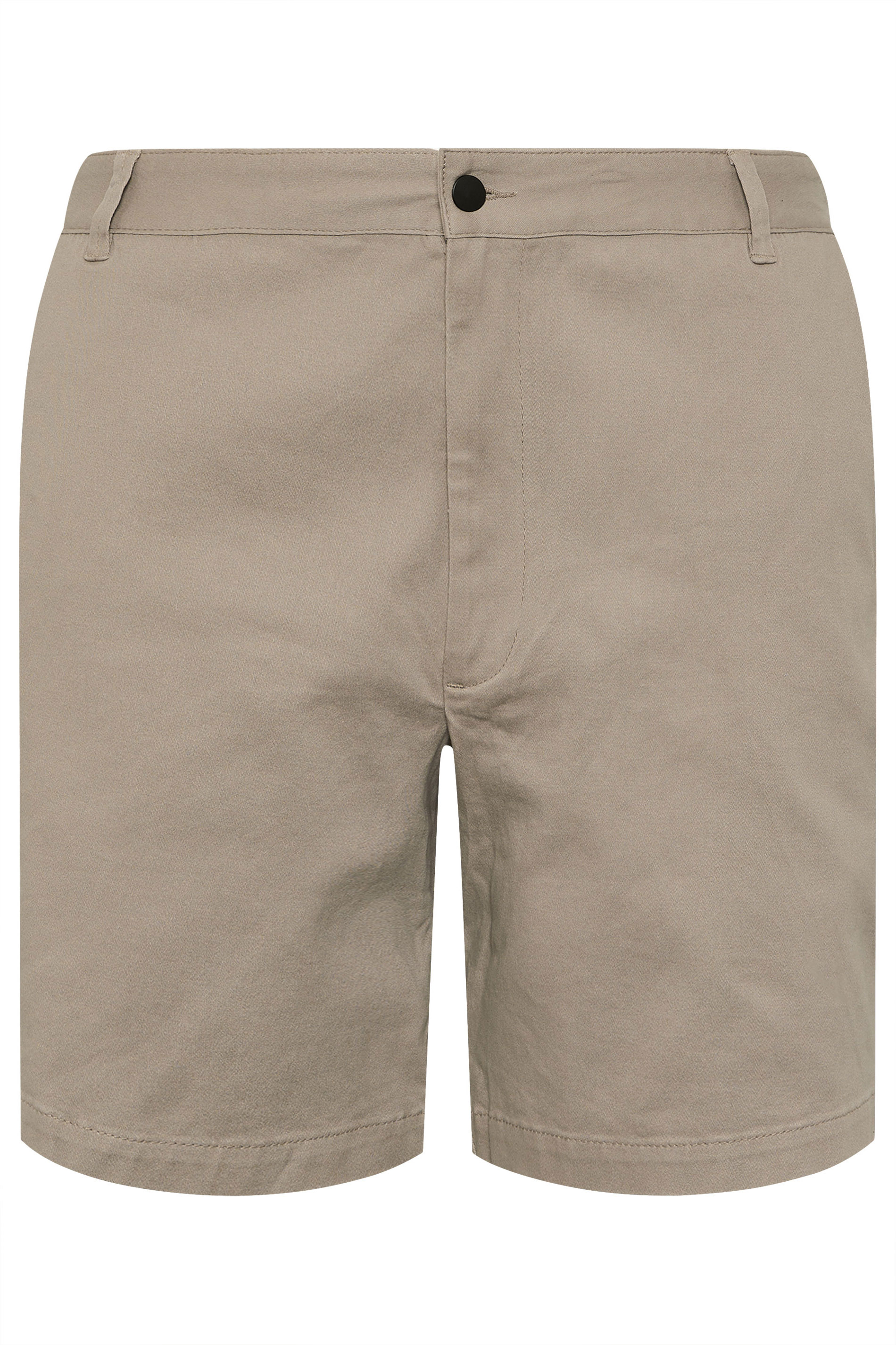 BadRhino Big & Tall Beige Brown Stretch Chino Shorts | BadRhino 7