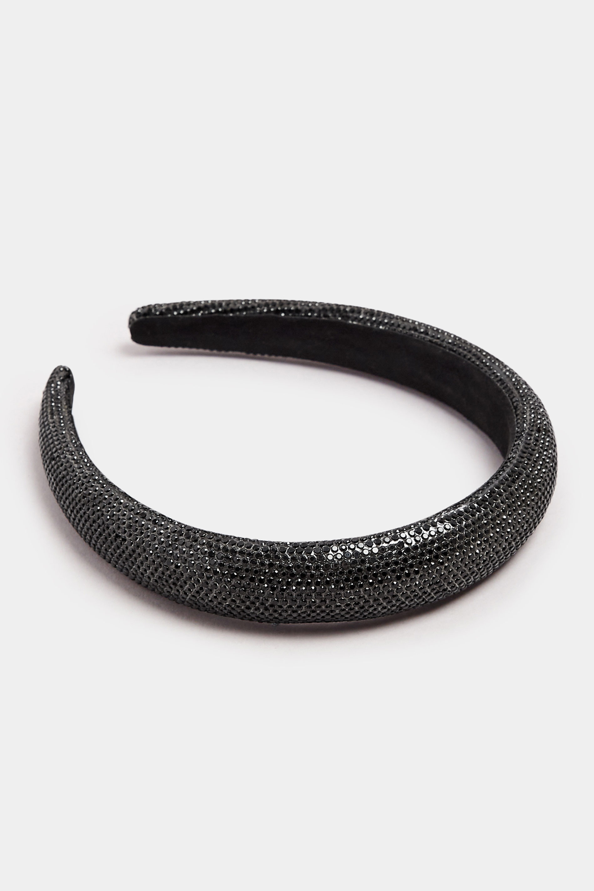 Black Diamante Headband | Yours Clothing 2