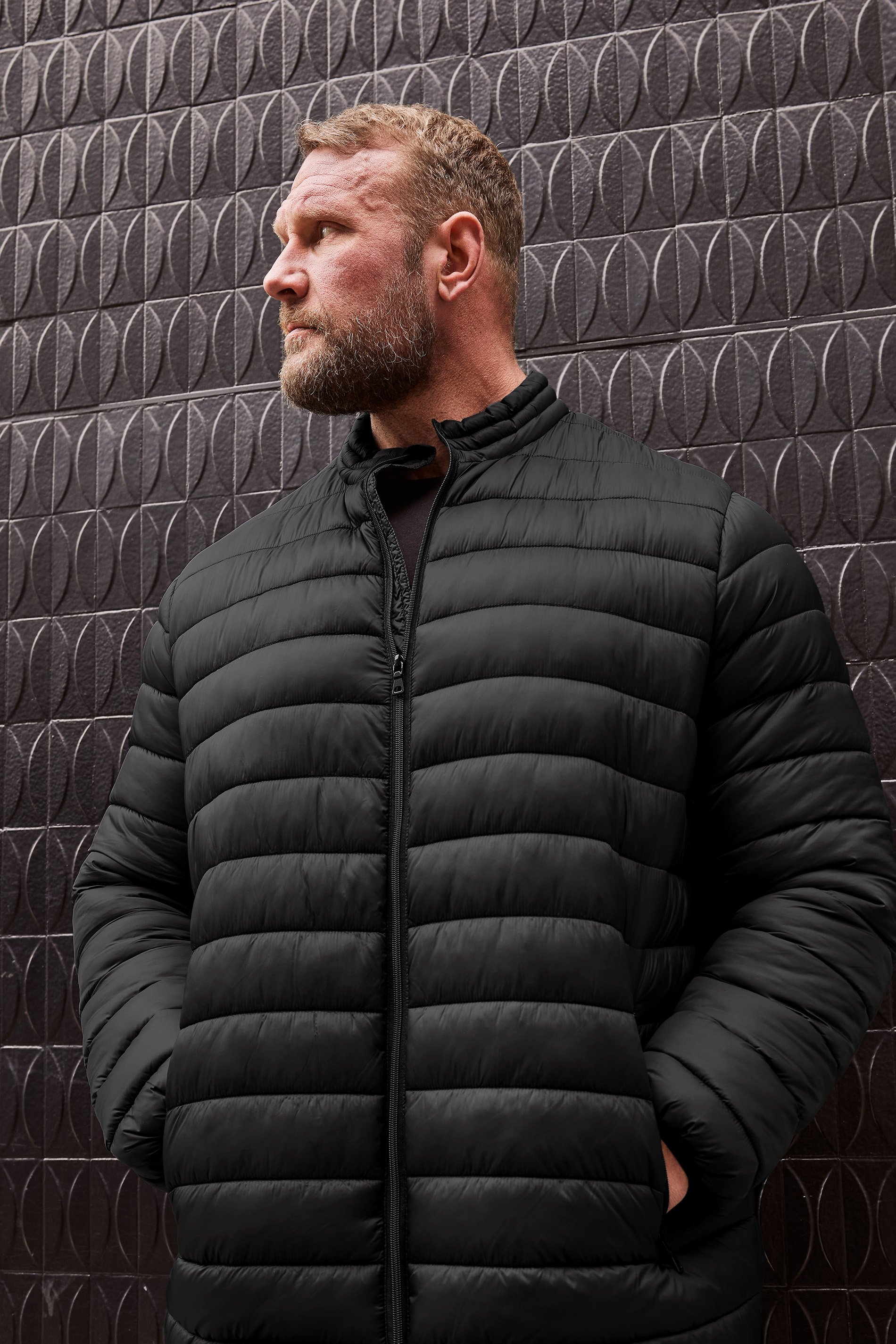 BadRhino Black Water Resistant Puffer Jacket | BadRhino 1