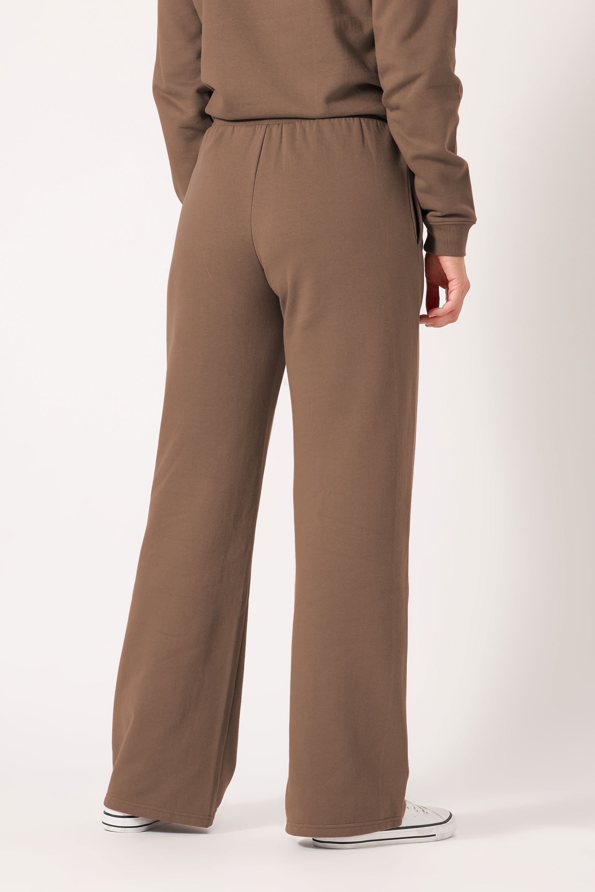 LTS Tall Women's Brown Wide Leg Jogger | Long Tall Sally 3