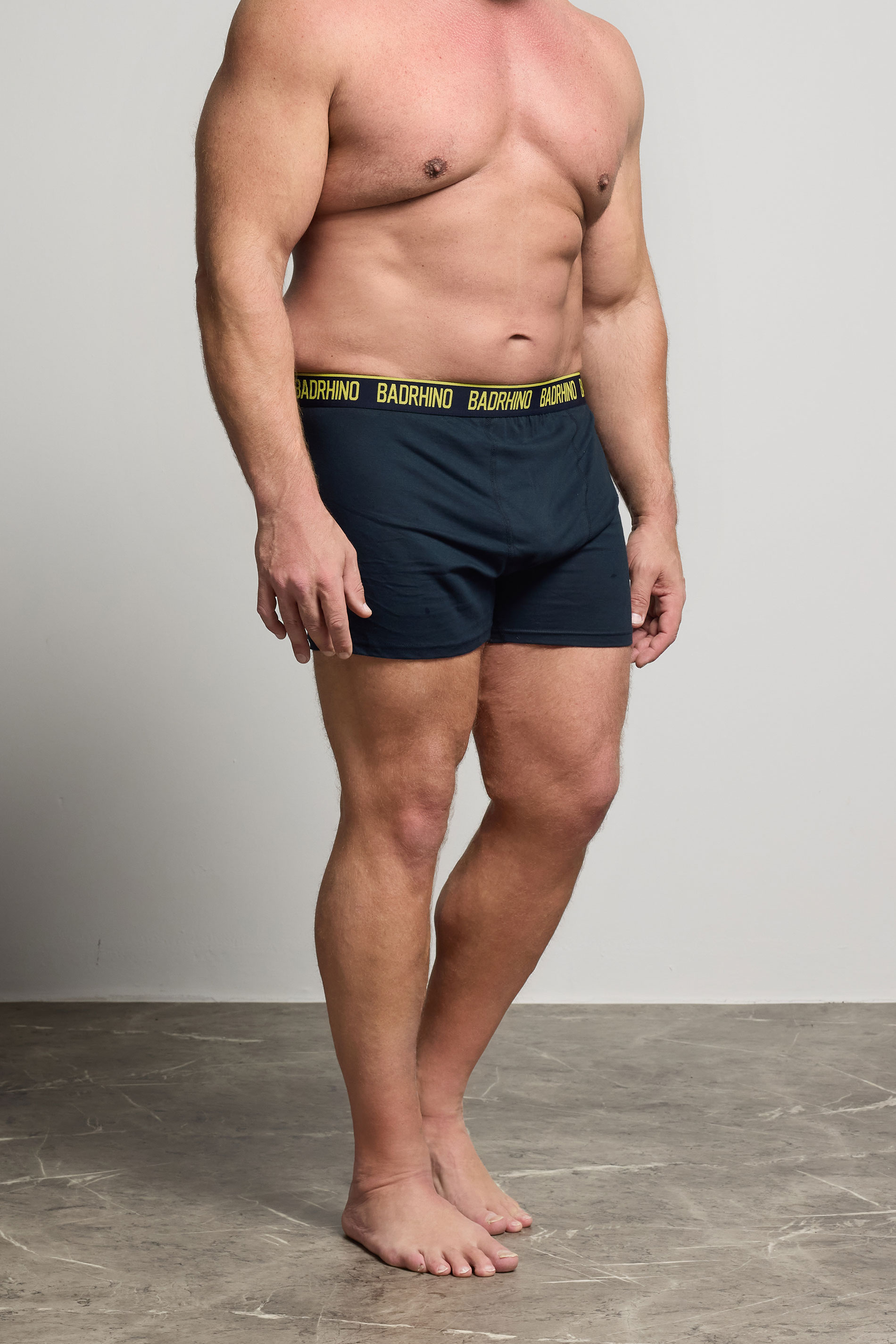 BadRhino Big & Tall 3 PACK Navy Blue Boxers | BadRhino 2