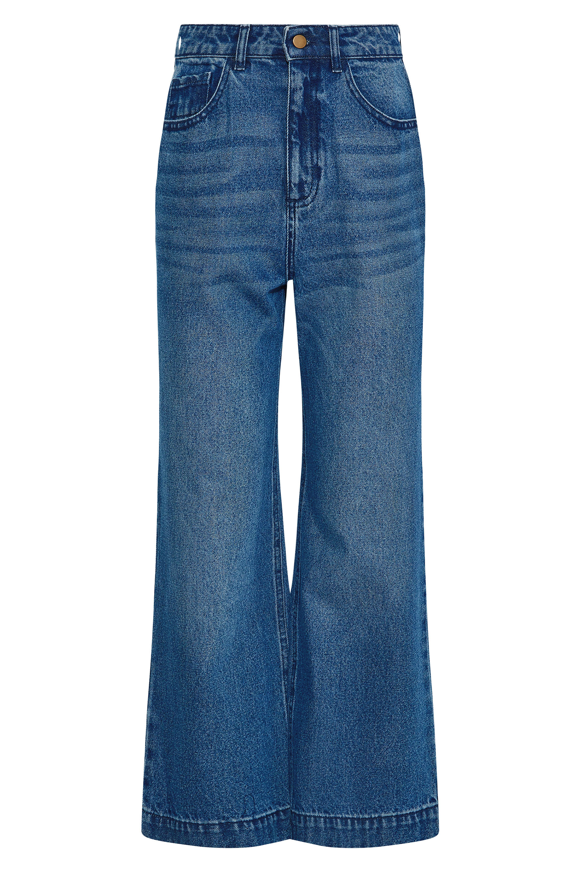 Women's Tall Blue Crop Jeans