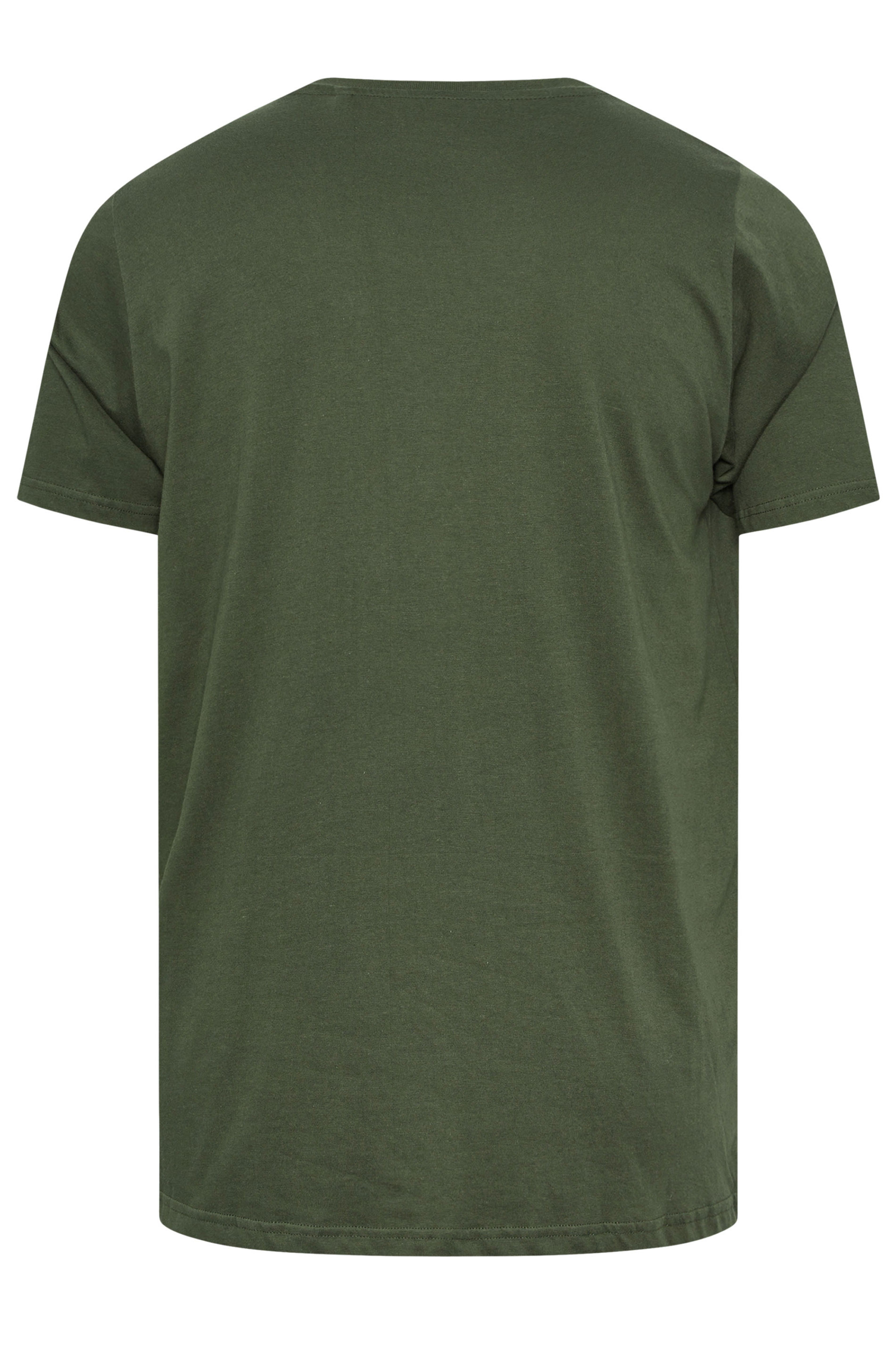  BadRhino Big & Tall Khaki Green Skull & Crossbones Graphic T-Shirt | BadRhino 7