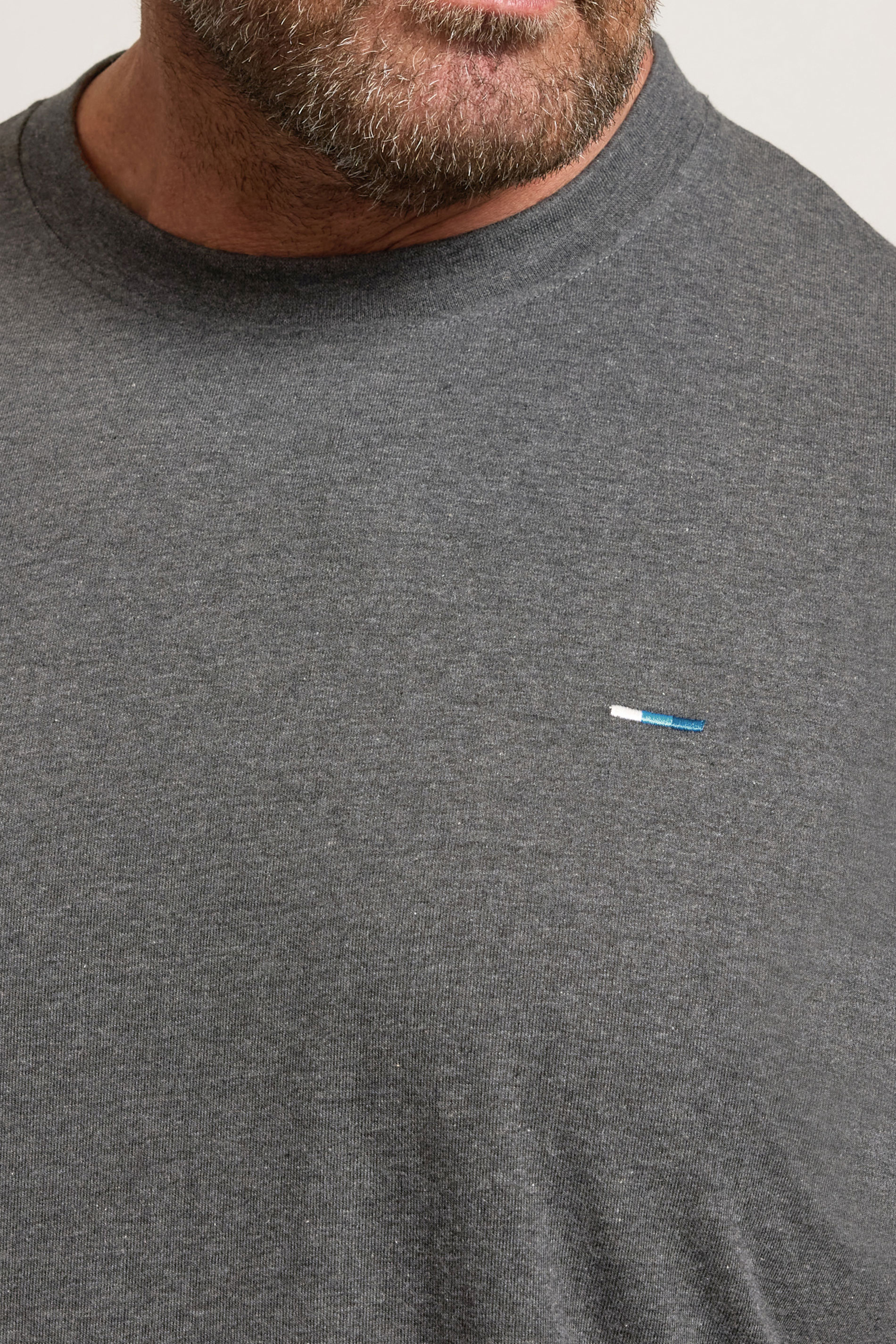 BadRhino Big & Tall 5 Pack Black/White/Navy Blue/Green/Grey Extra Long Core T-Shirts| BadRhino 4