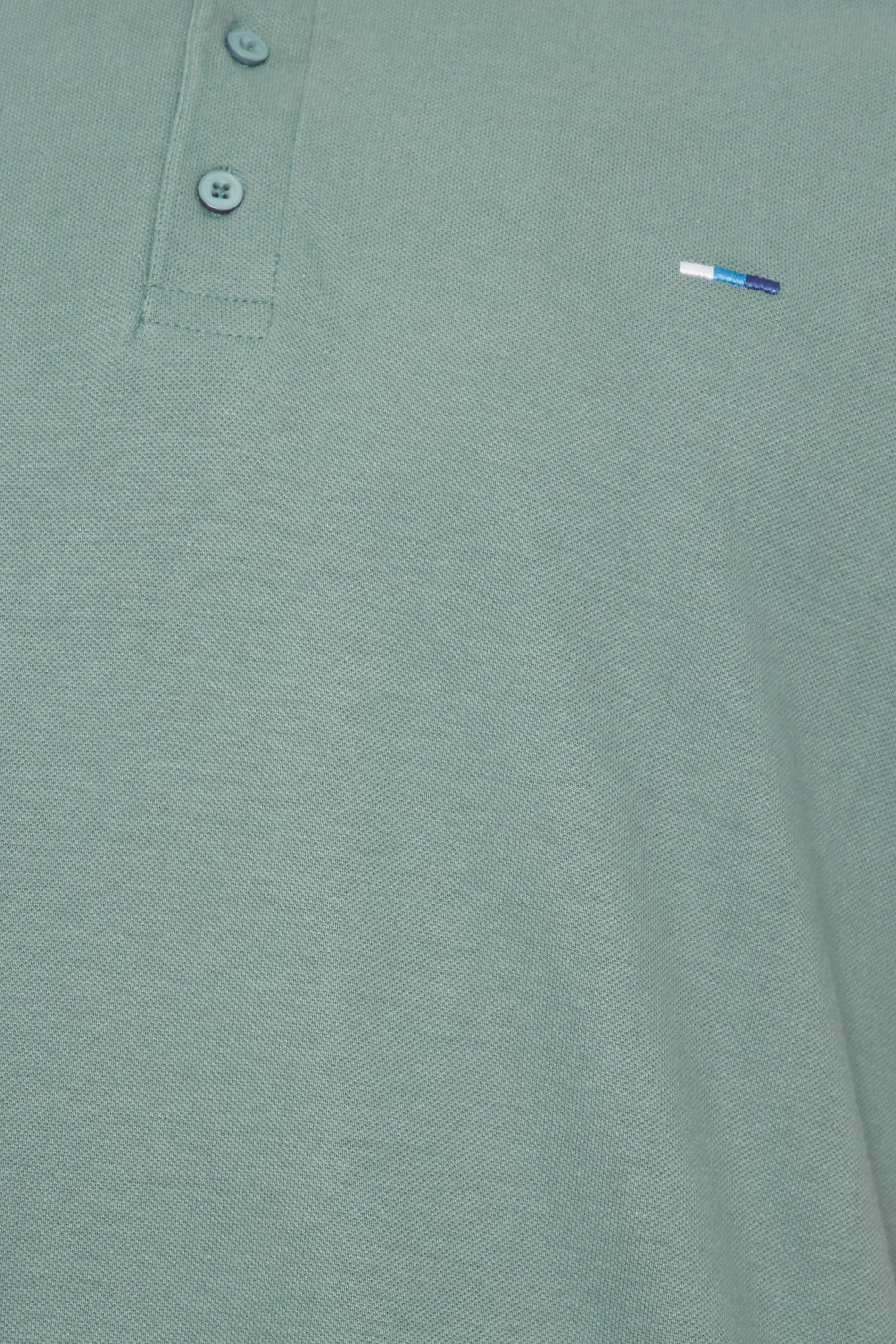 BadRhino Big & Tall Green Tipped Core Polo Shirt | BadRhino 5