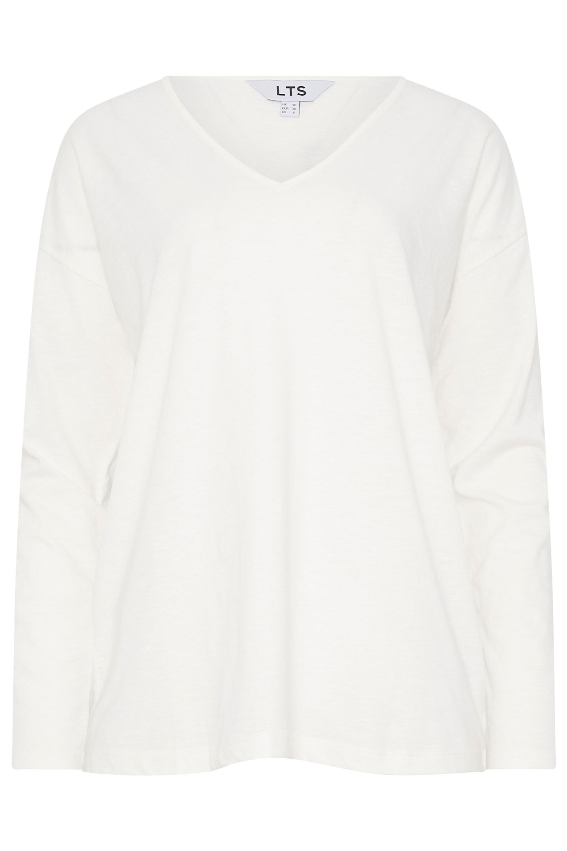 LTS Tall 3 PACK Red, Navy Blue & White V-Neck T-Shirts | Long Tall Sally 10