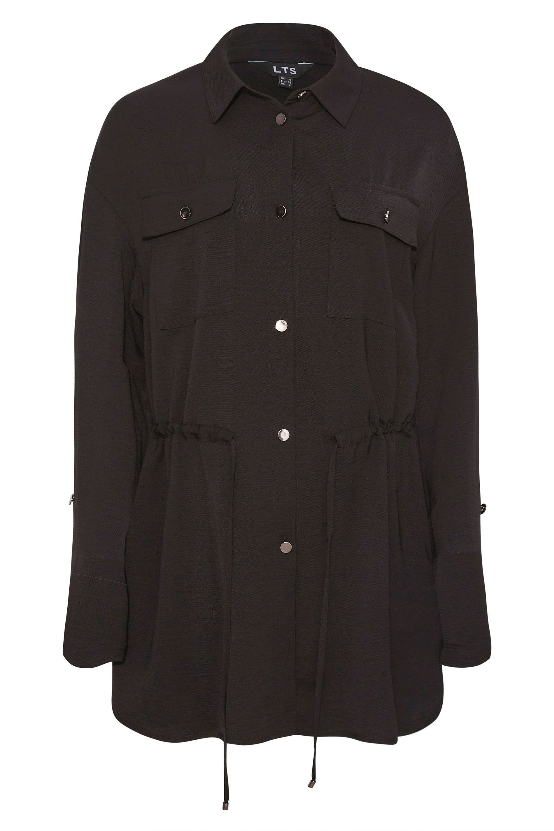 LTS Tall Women's Black Utility Shirt | Long Tall Sally 7