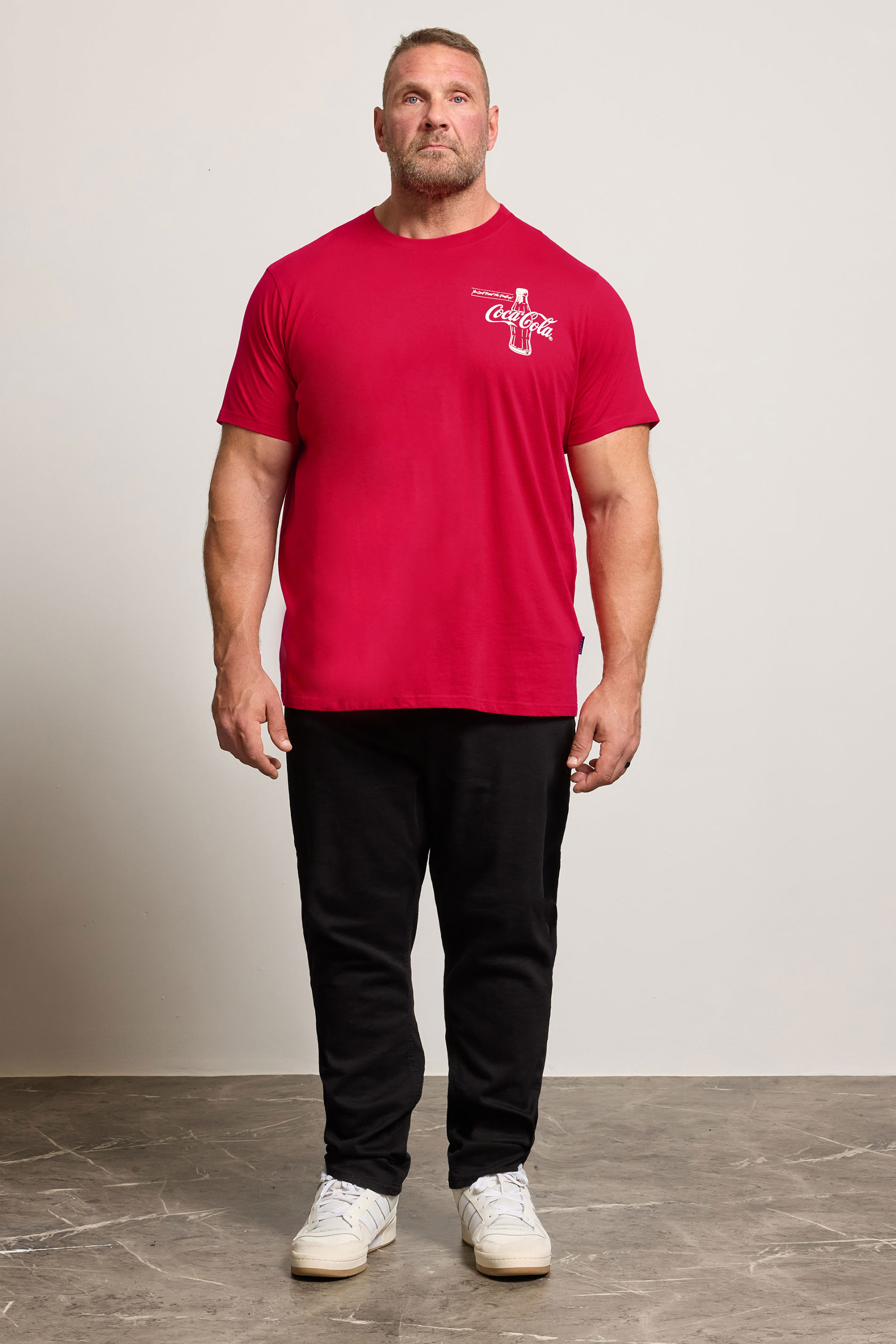BadRhino Big & Tall Red Coca Cola Graphic T-Shirt | BadRhino 3