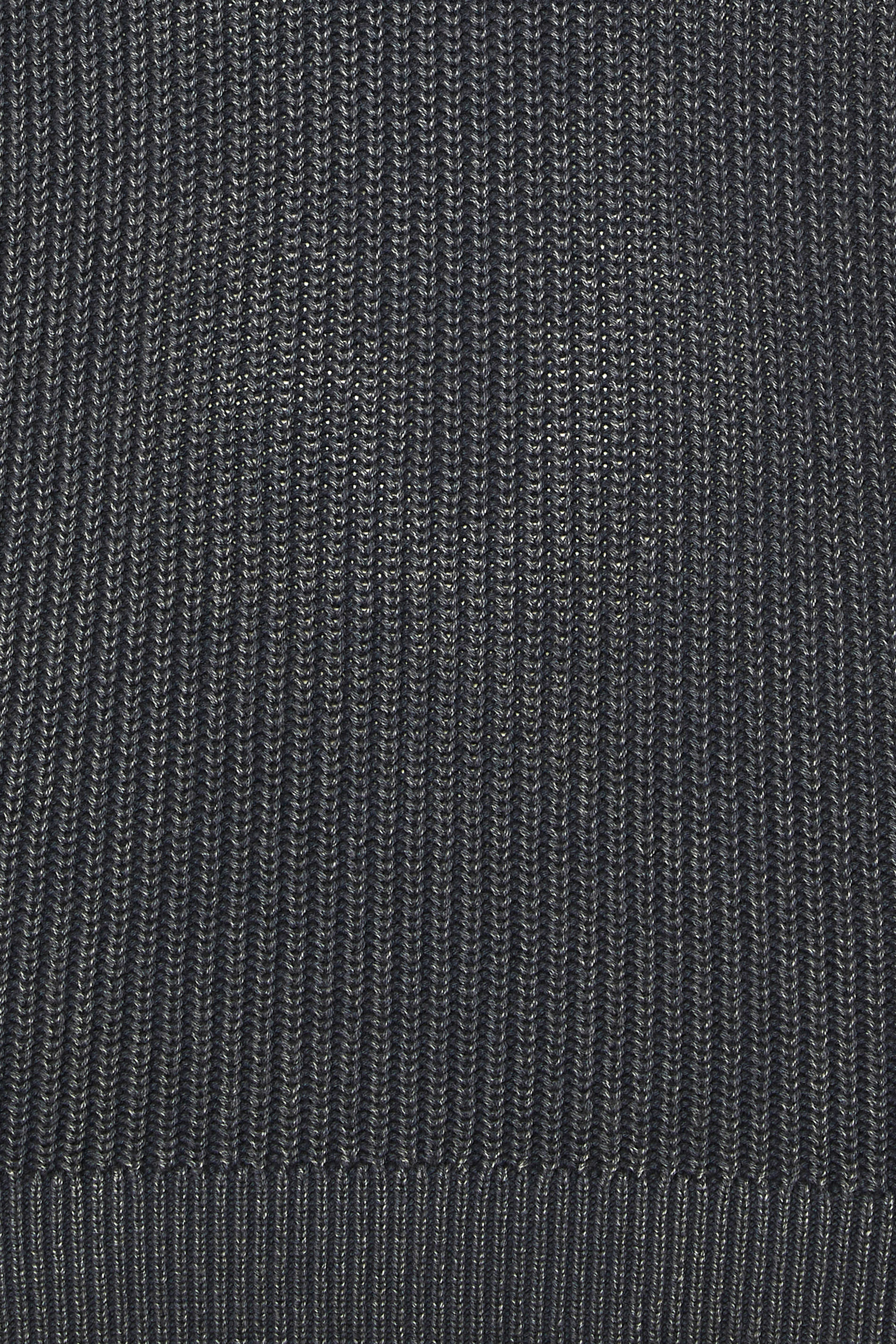 BadRhino Big & Tall Charcoal Grey Acid Wash Jumper | BadRhino 5