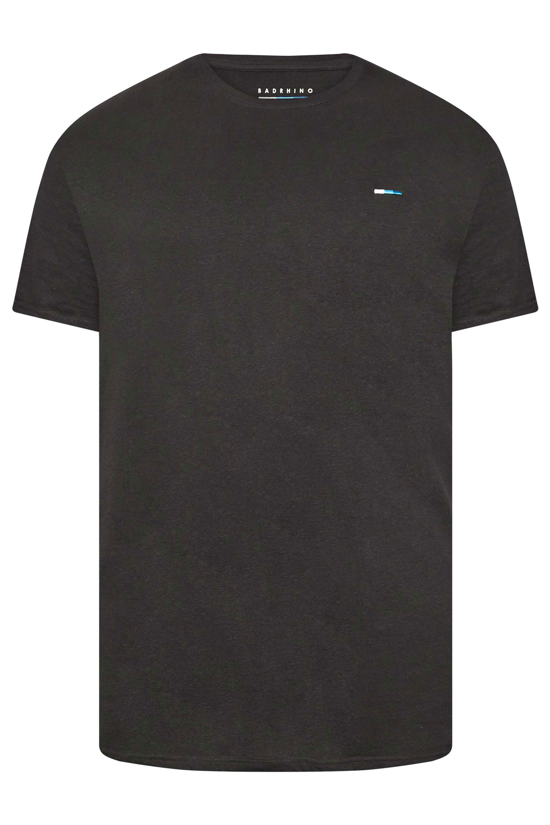 BadRhino Big & Tall 5 PACK Blue & Black Core T-Shirts | BadRhino  10