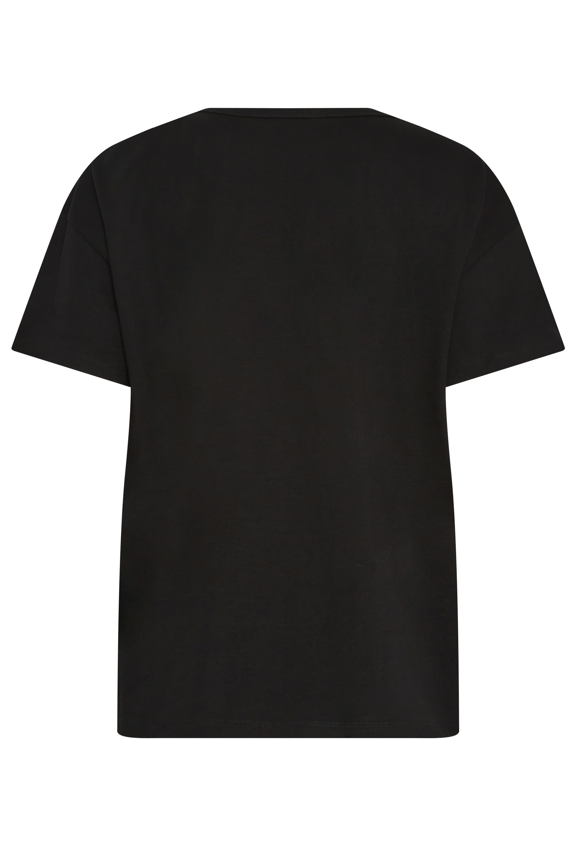 LTS Tall Black Short Sleeve T-Shirt | Long Tall Sally