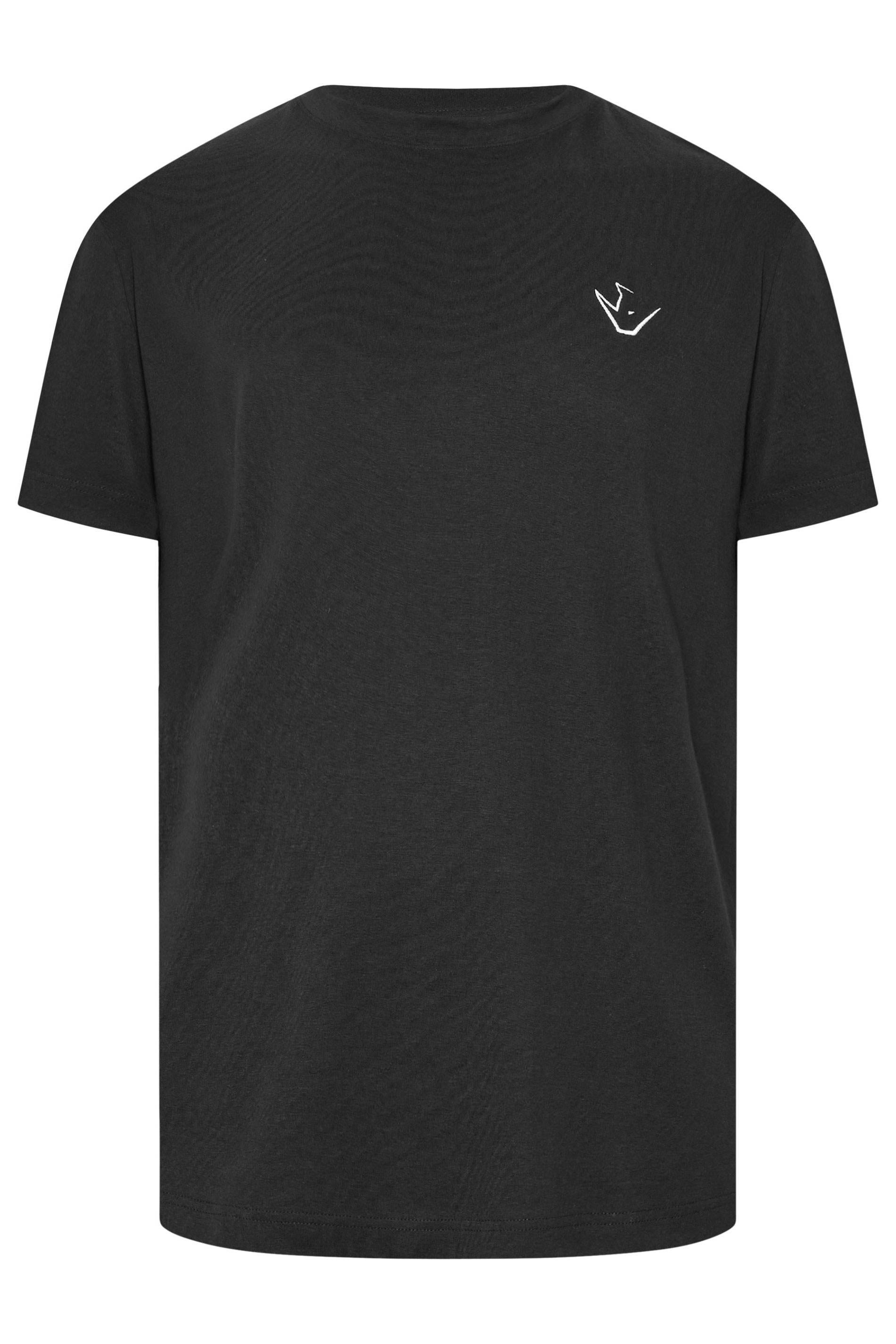 IronRhino Big & Tall Black 'Rest Day' T-Shirt | BadRhino 6