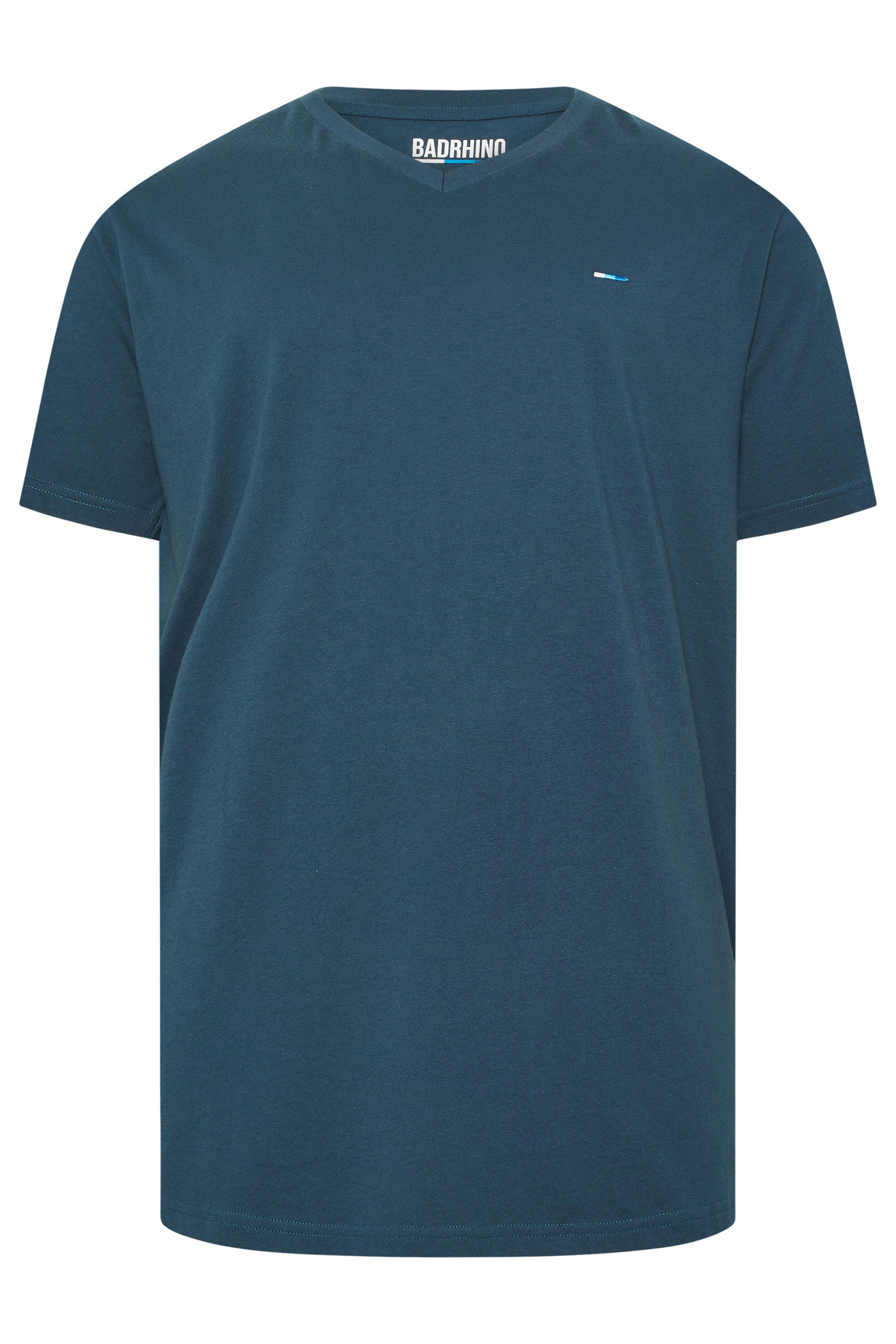 BadRhino Big & Tall Navy Blue 5 Pack V-Neck T-Shirts | BadRhino 8
