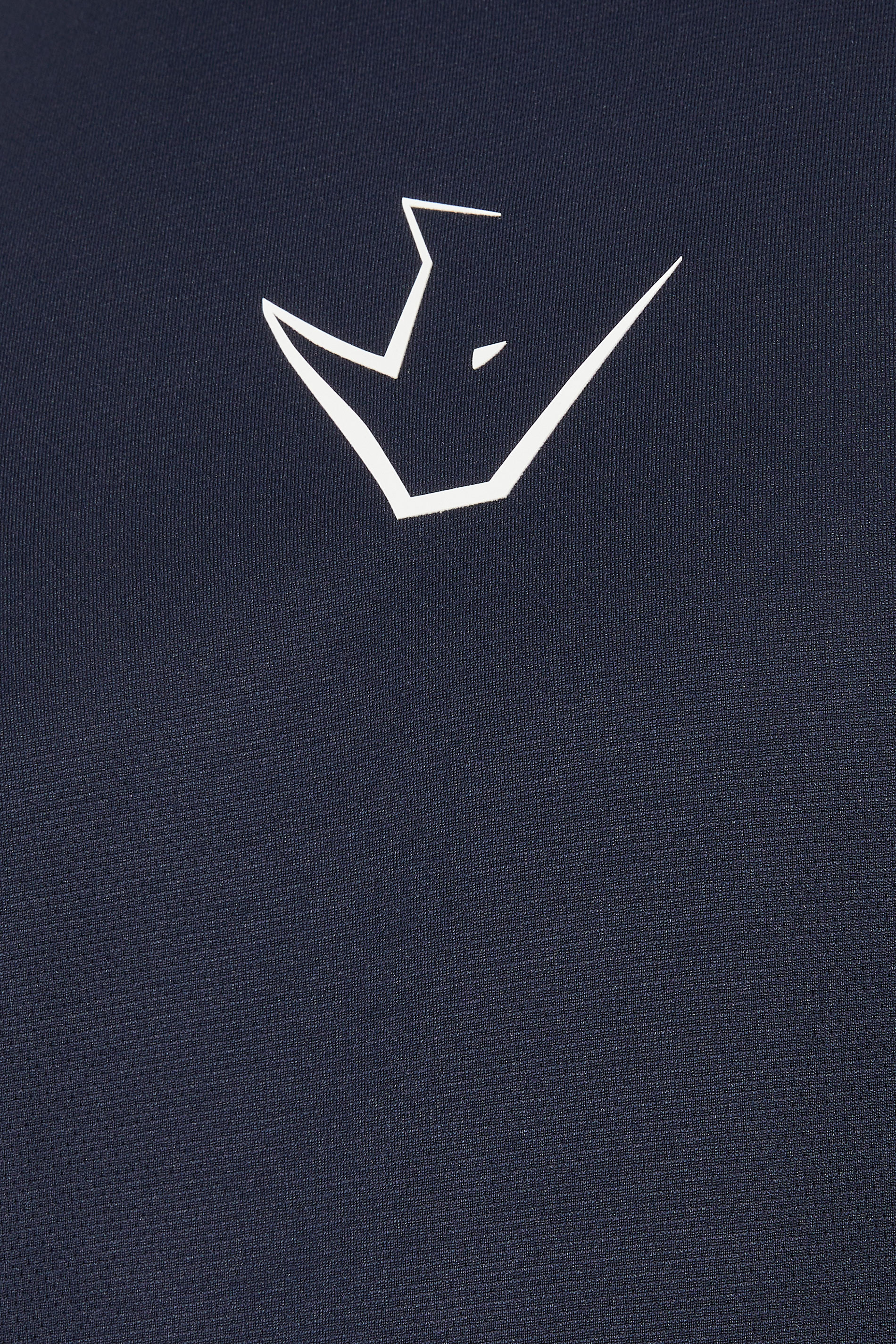 IronRhino Big & Tall Navy Blue Performance Long Sleeve T-Shirt | BadRhino 7