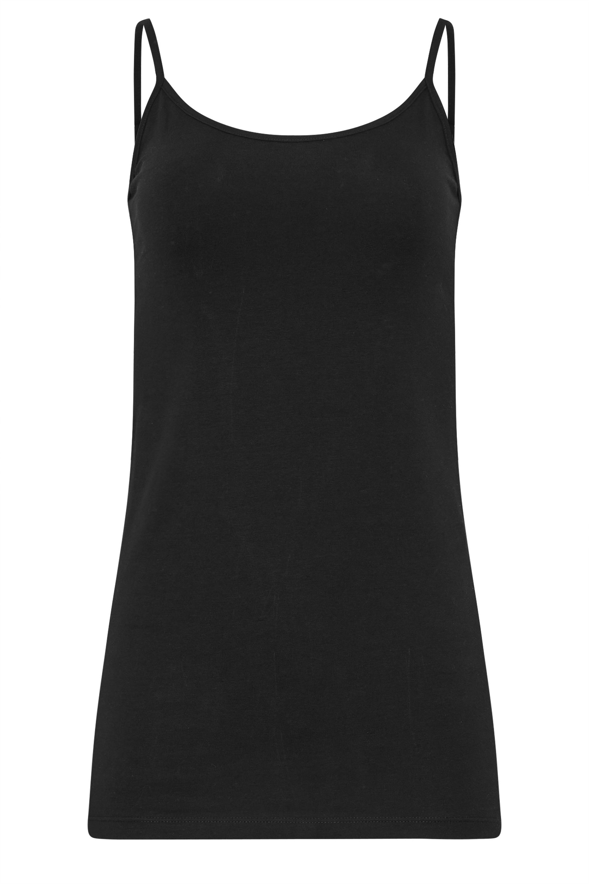 2 PACK Tall Women's Black & White Cami Vest Tops | Long Tall Sally  8