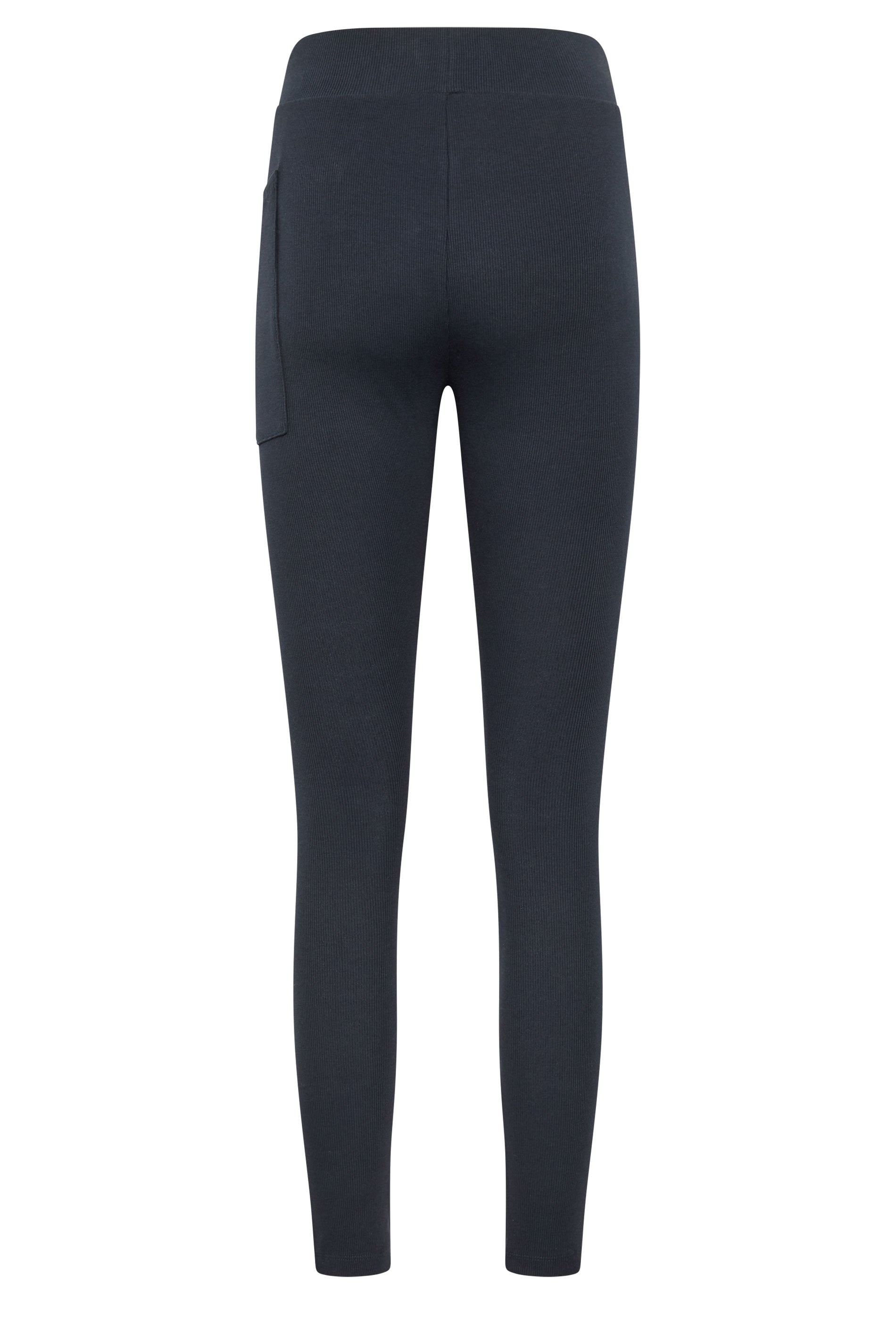 LTS Tall Women's Navy Blue Ribbed Pocket Leggings | Long Tall Sally 2