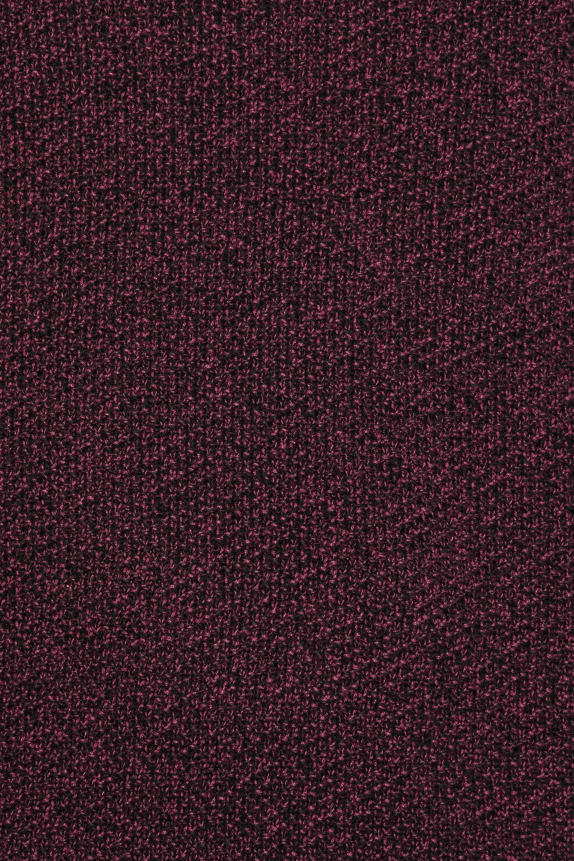 BadRhino Big & Tall Burgundy Red Crew Neck Knitted Jumper | BadRhino 3