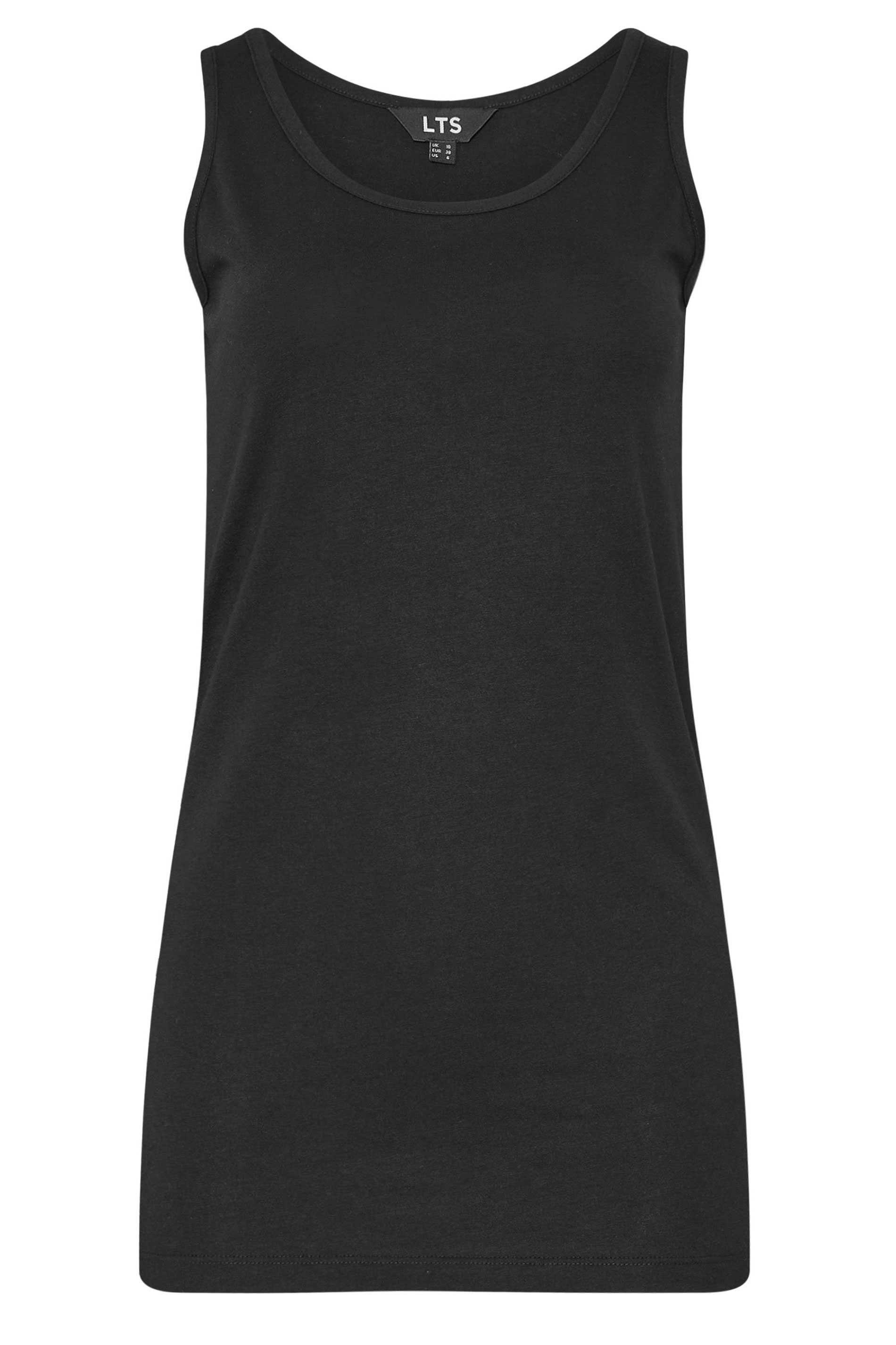 LTS 2 PACK Tall Women's Black & White Vest Tops | Long Tall Sally 9