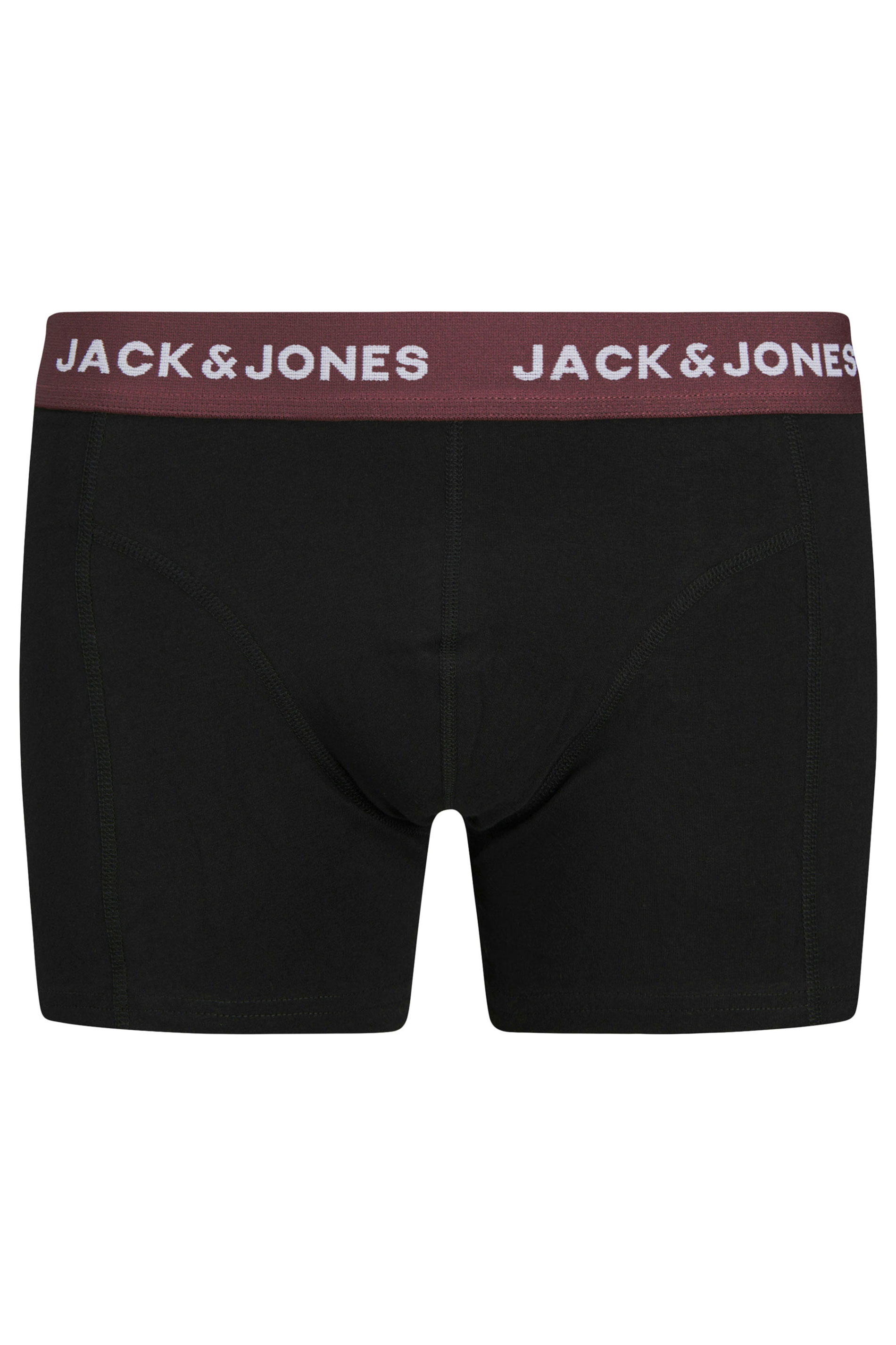 JACK & JONES Big & Tall 5 PACK Black 'Oliver' Boxers | BadRhino 8