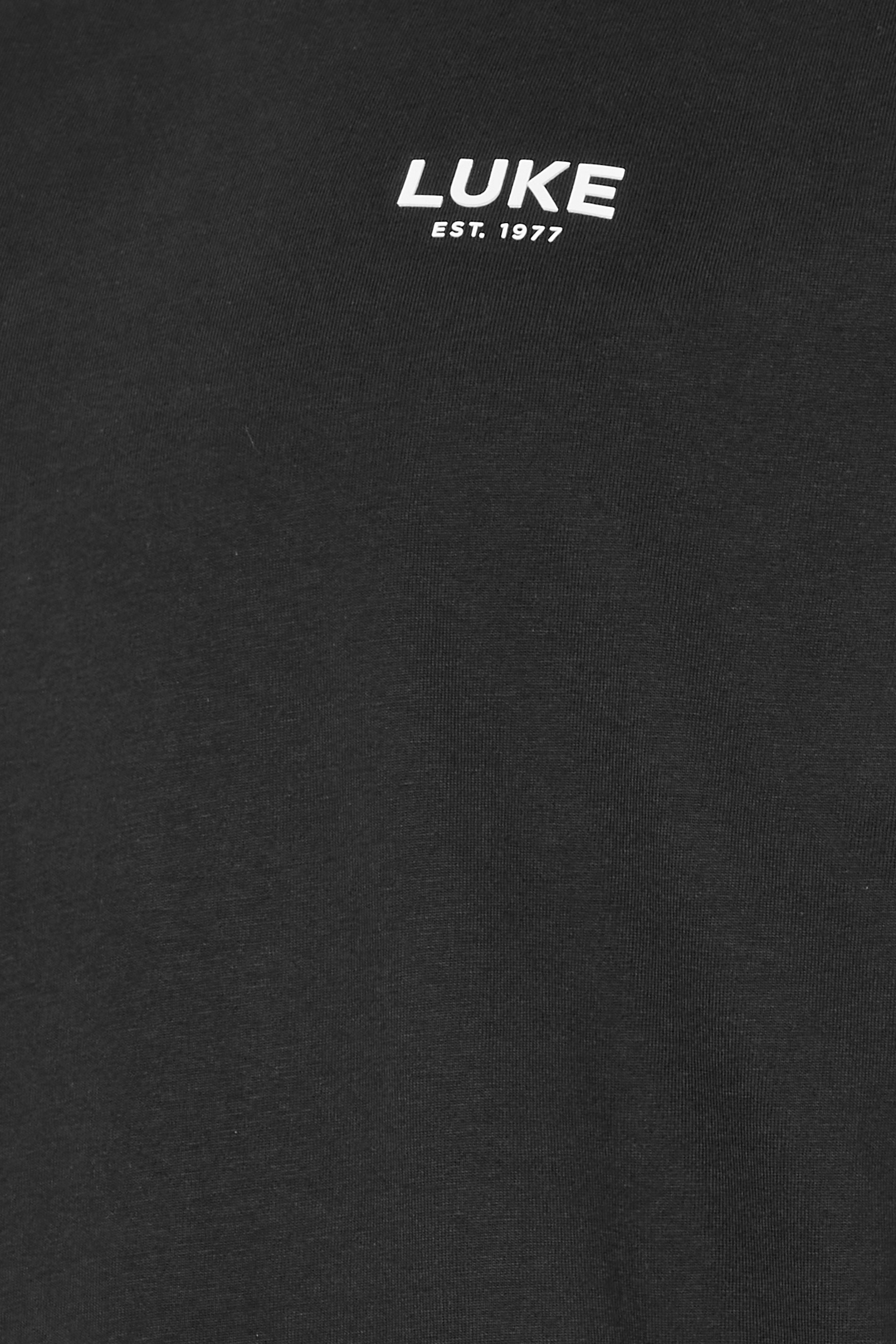 LUKE 1977 Big & Tall Black Exquisite T-Shirt | BadRhino 2