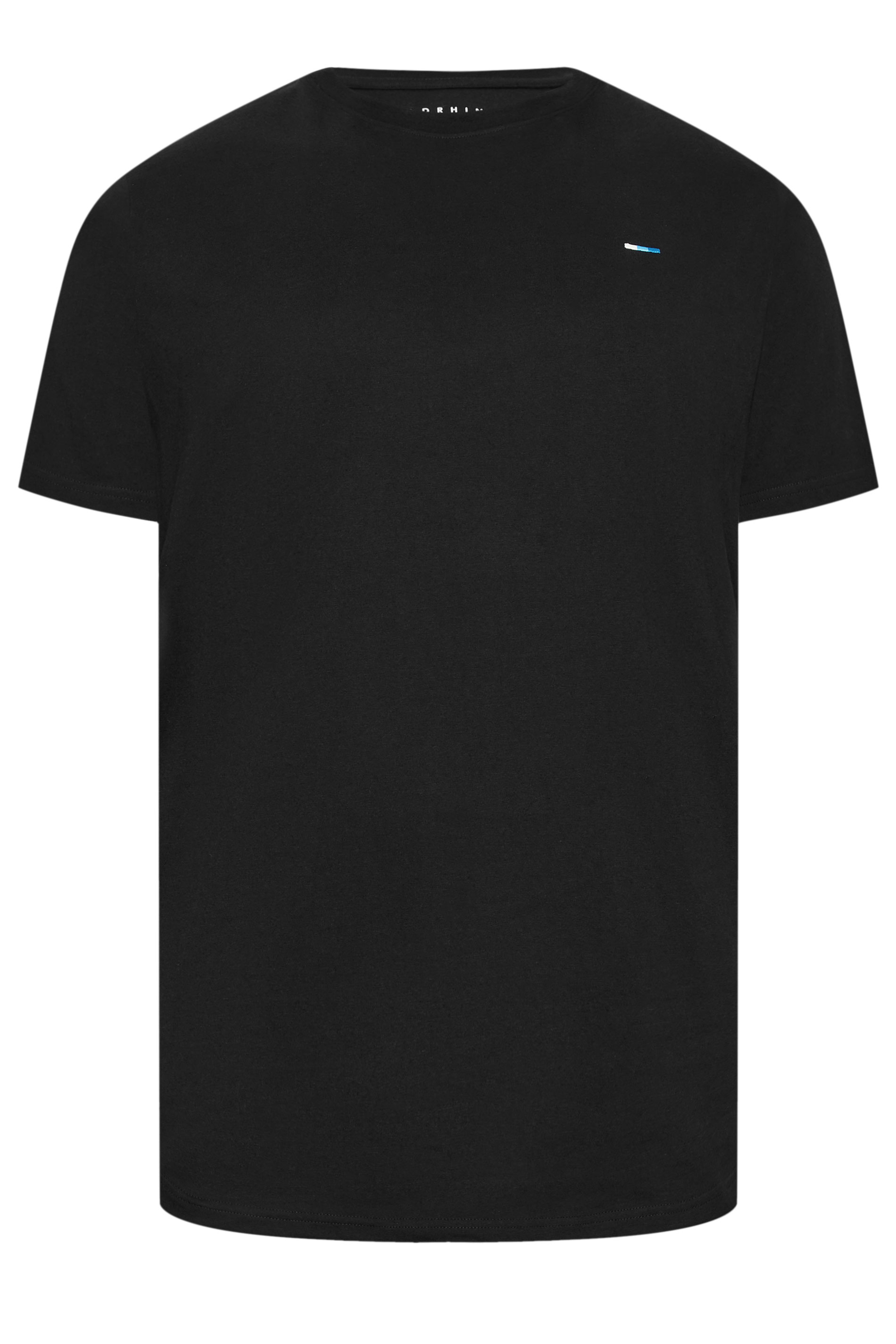 BadRhino Big & Tall Black Extra Long Core T-Shirt | BadRhino 5