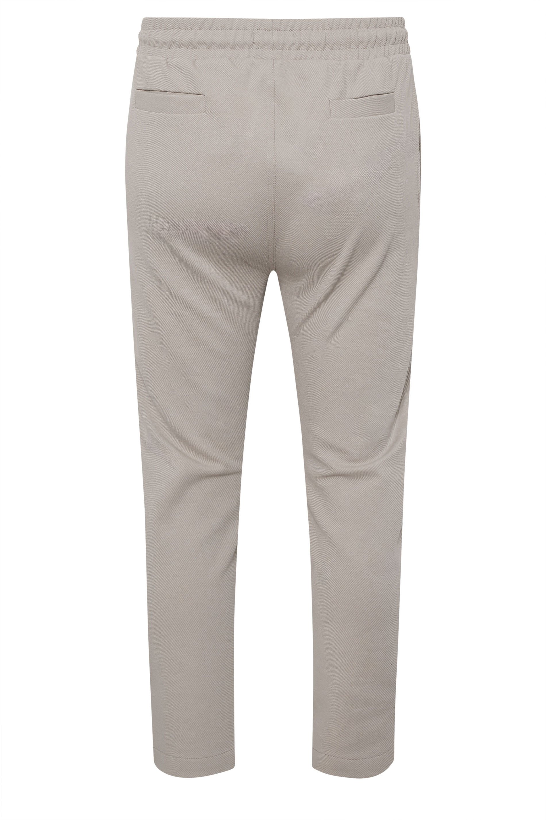 BadRhino Big & Tall Natural Brown Textured Jersey Joggers | BadRhino 6