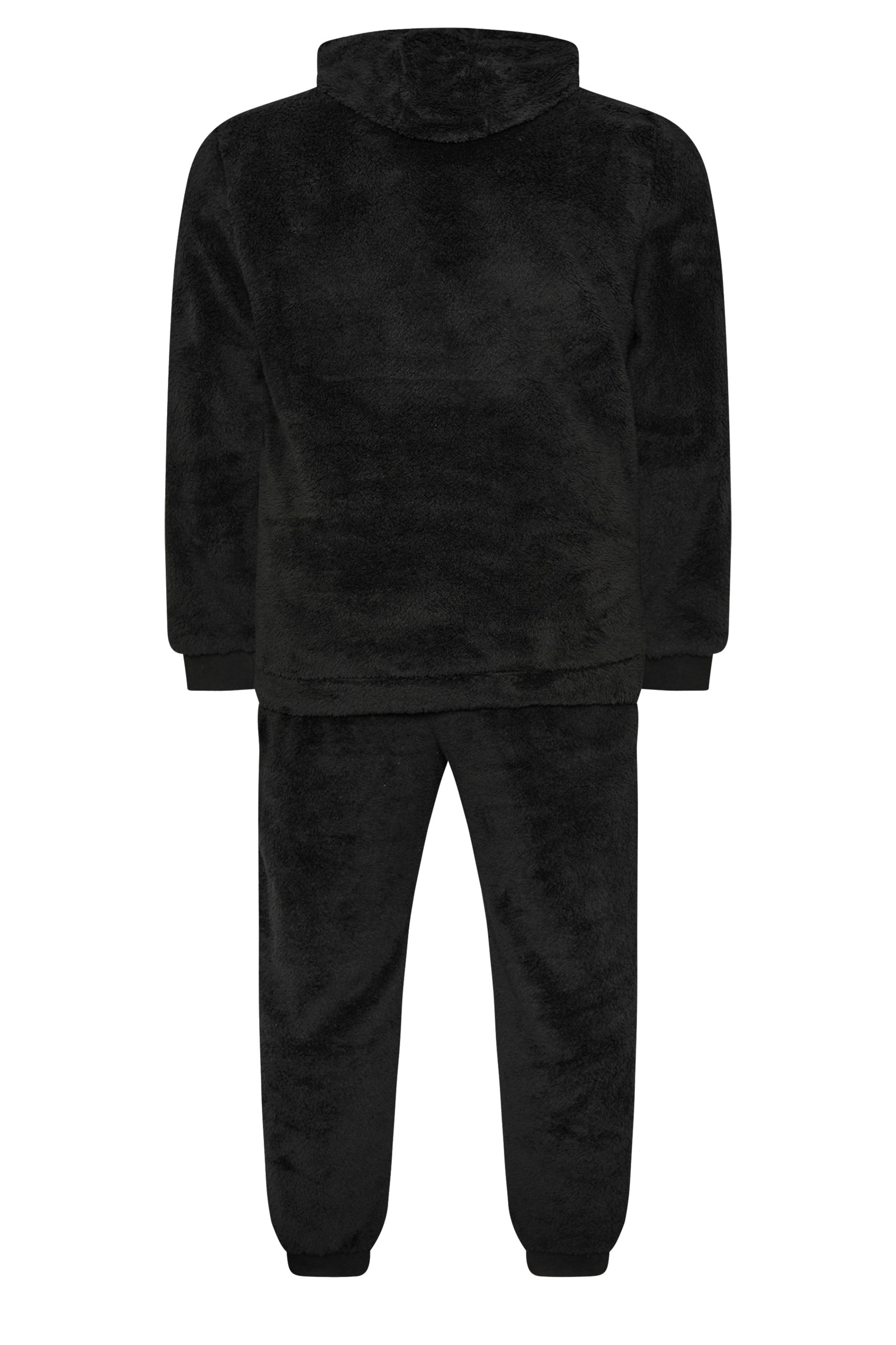 BadRhino Big & Tall Black Batman Super Soft Fleece Lounge Set | BadRhino 7