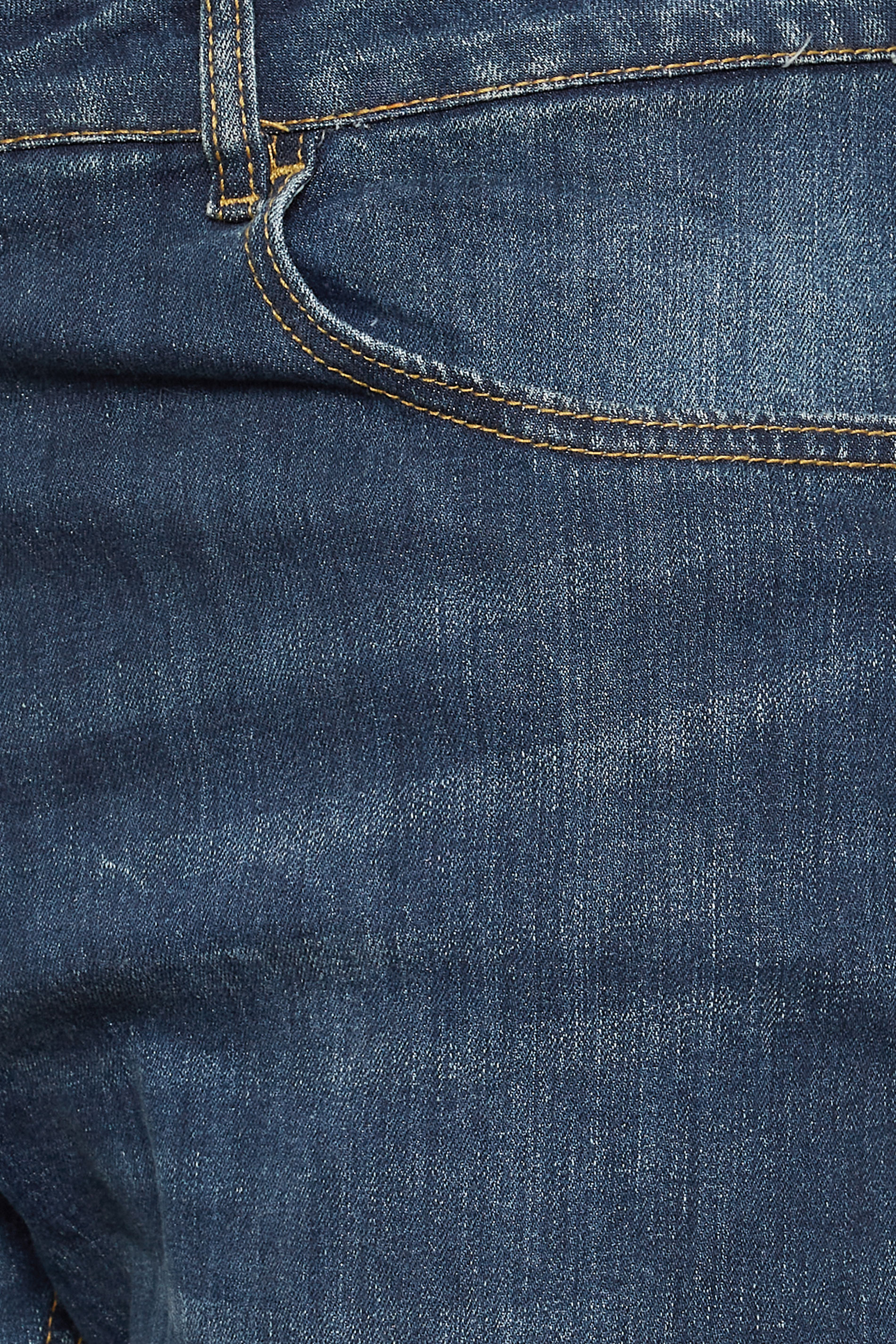 FIRETRAP Big & Tall Blue Dark Wash Jeans | BadRhino 3