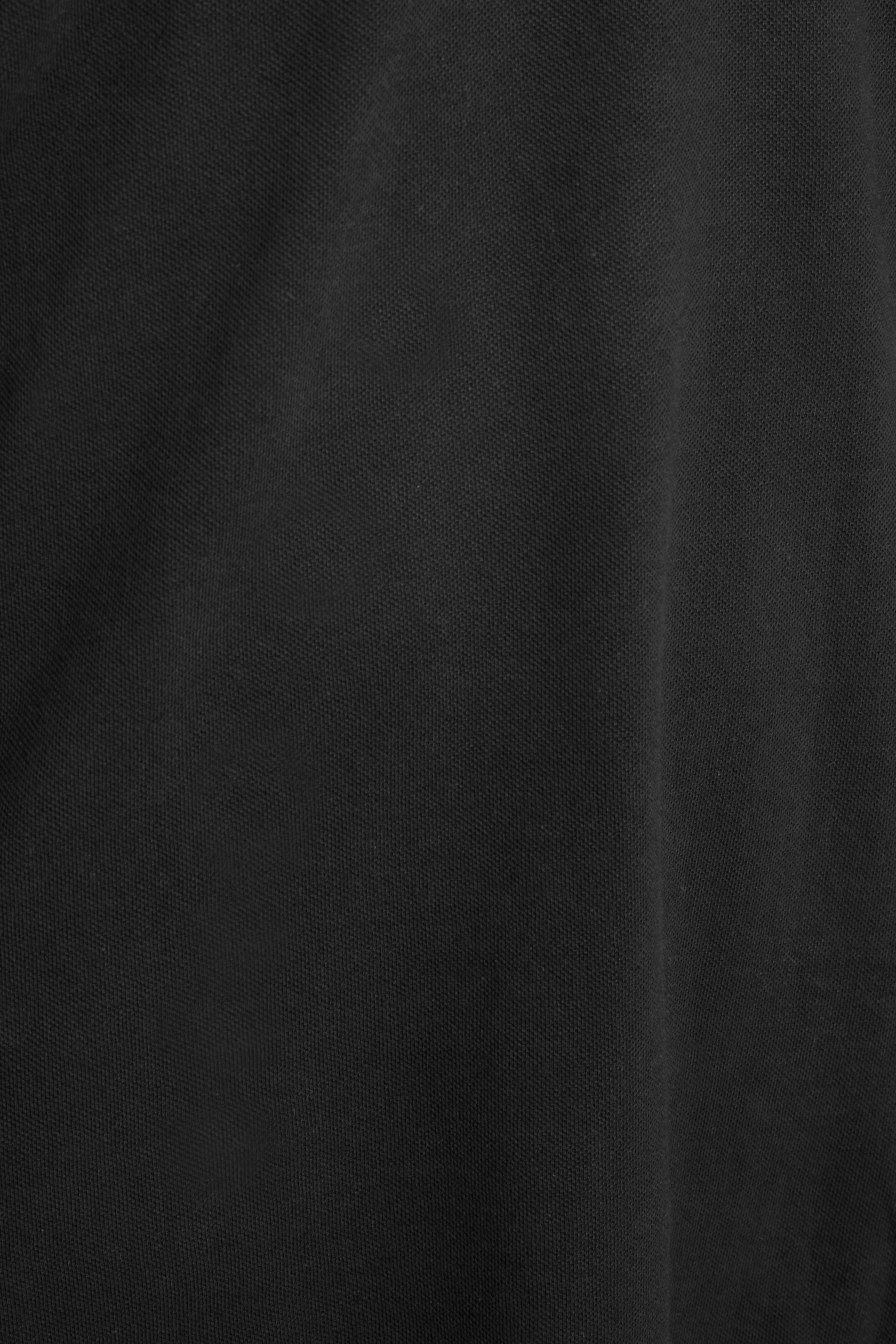 BadRhino Black Essential Long Sleeve Polo Shirt | BadRhino 5