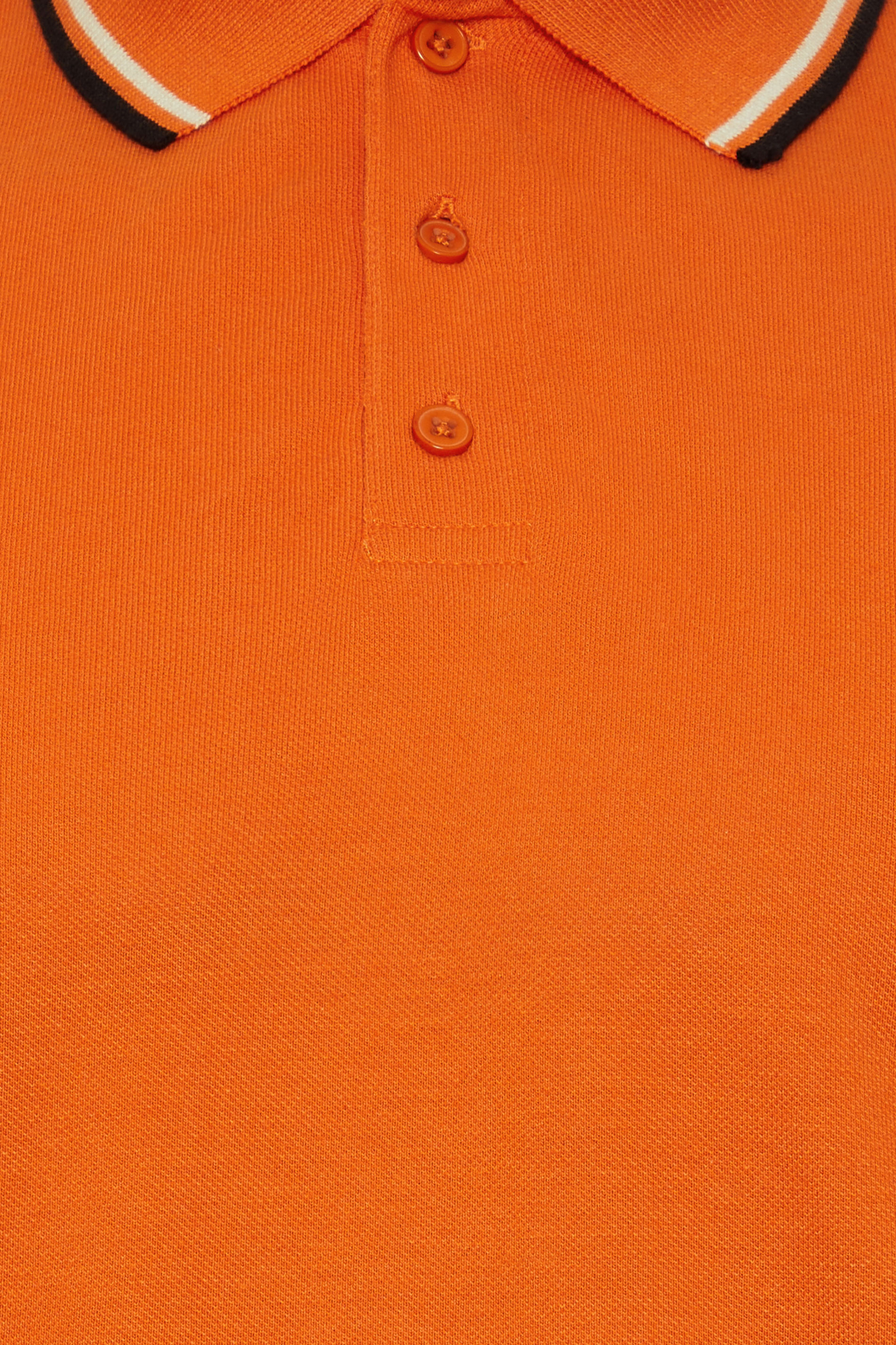 BadRhino Big & Tall Orange Tipped Polo Shirt | BadRhino 6