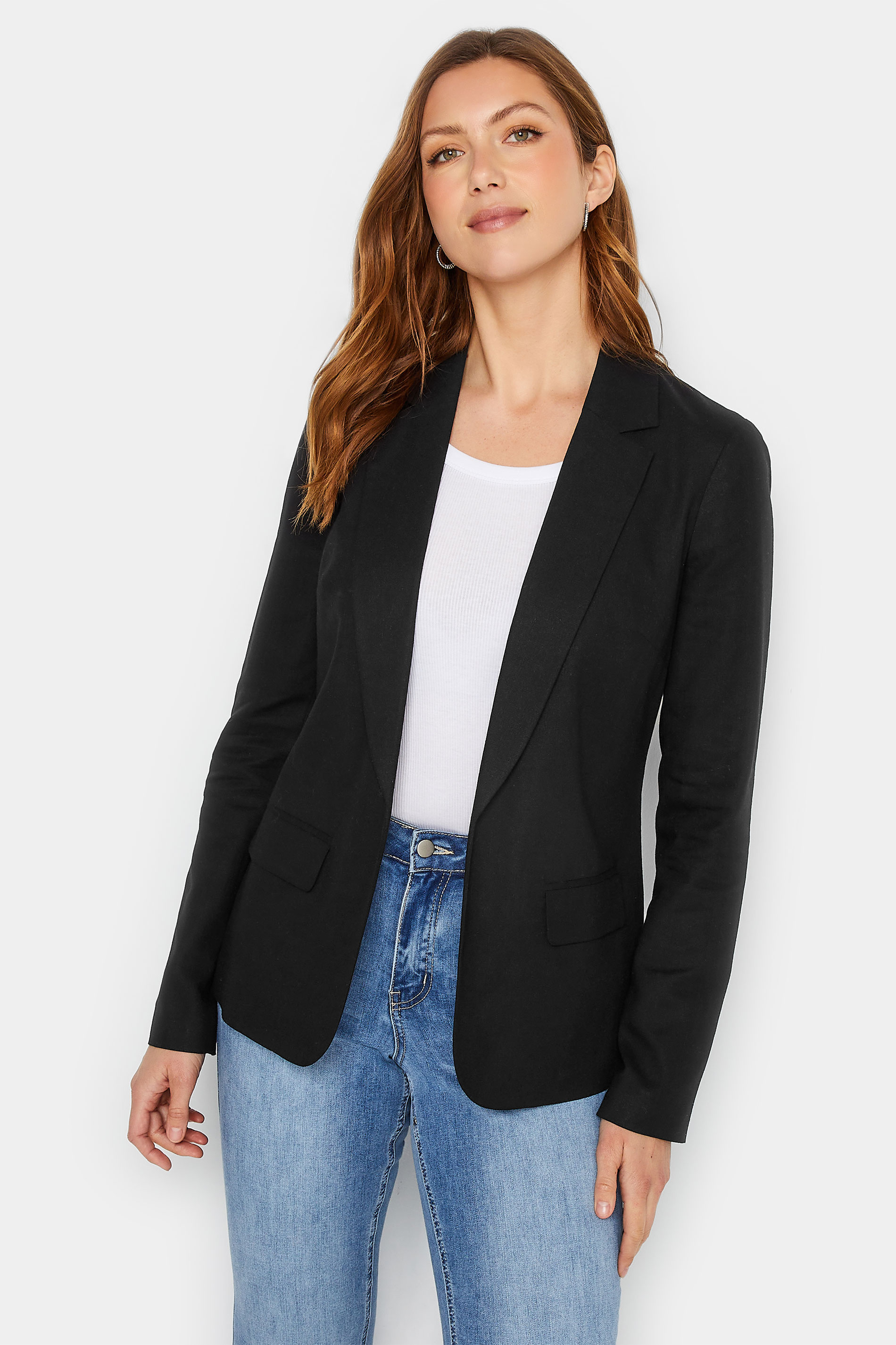 Tall black outlet blazer