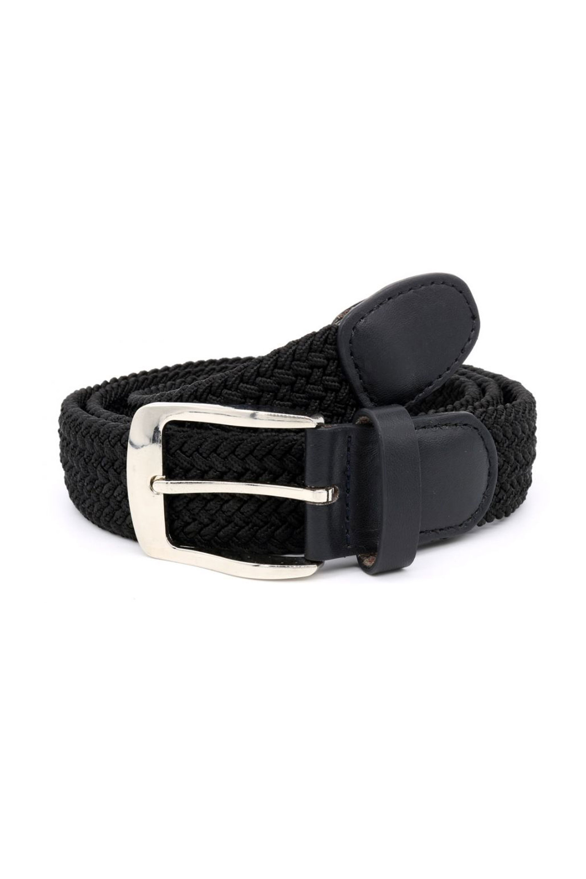 D555 Black Plaited Belt | BadRhino 1