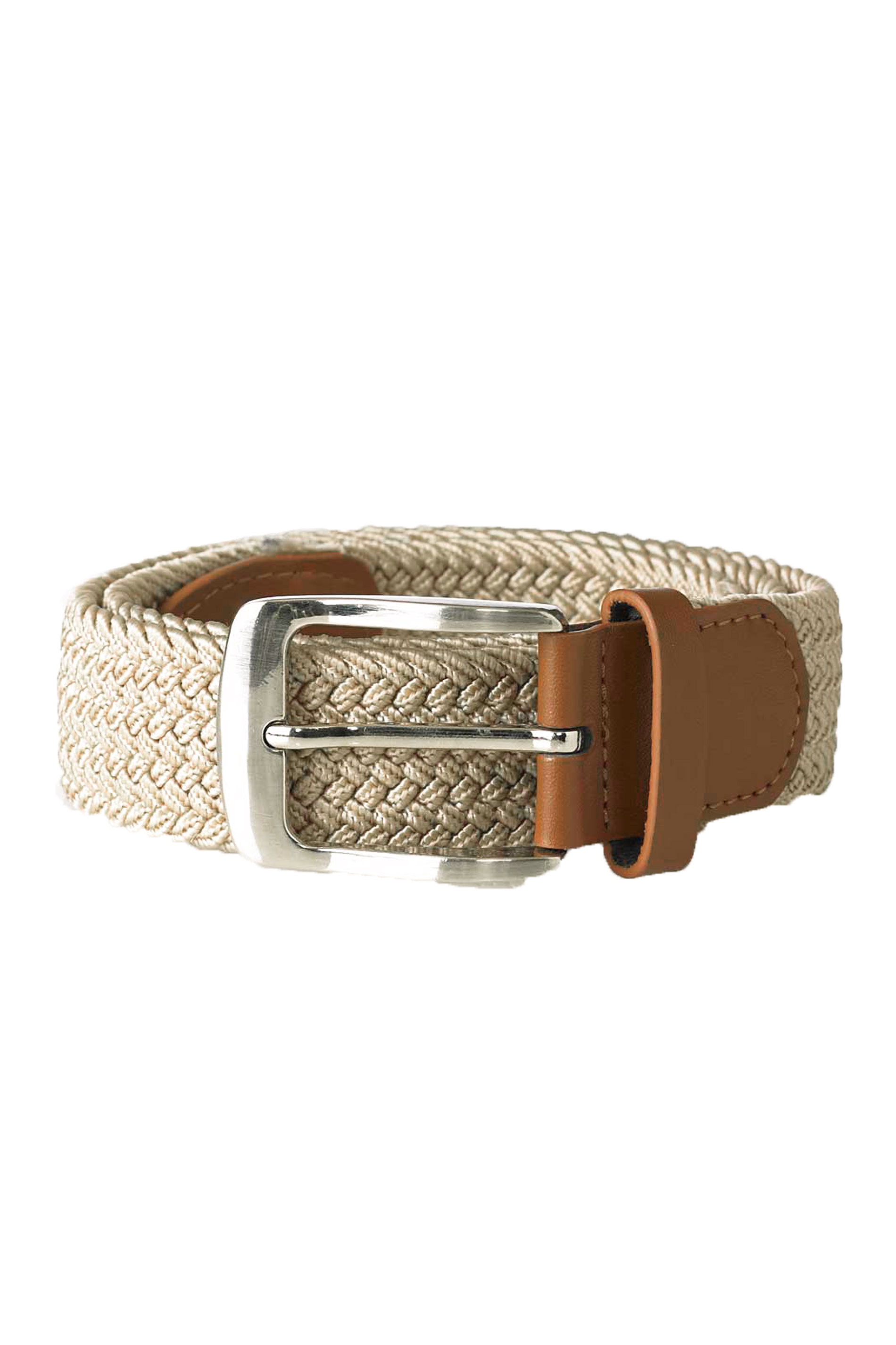 D555 Cream Plaited Belt | BadRhino 2